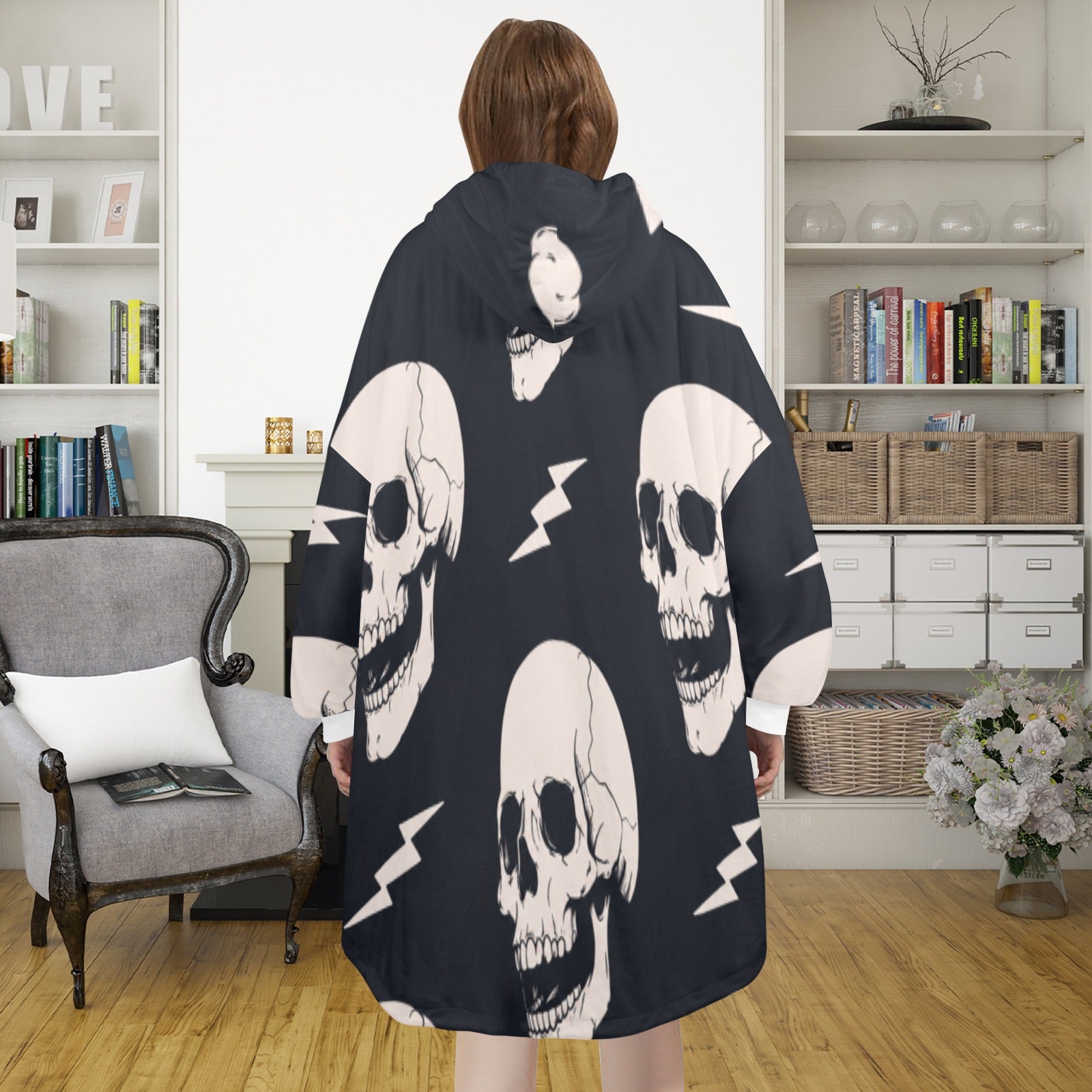 Electric Shock Blanket Hoodie