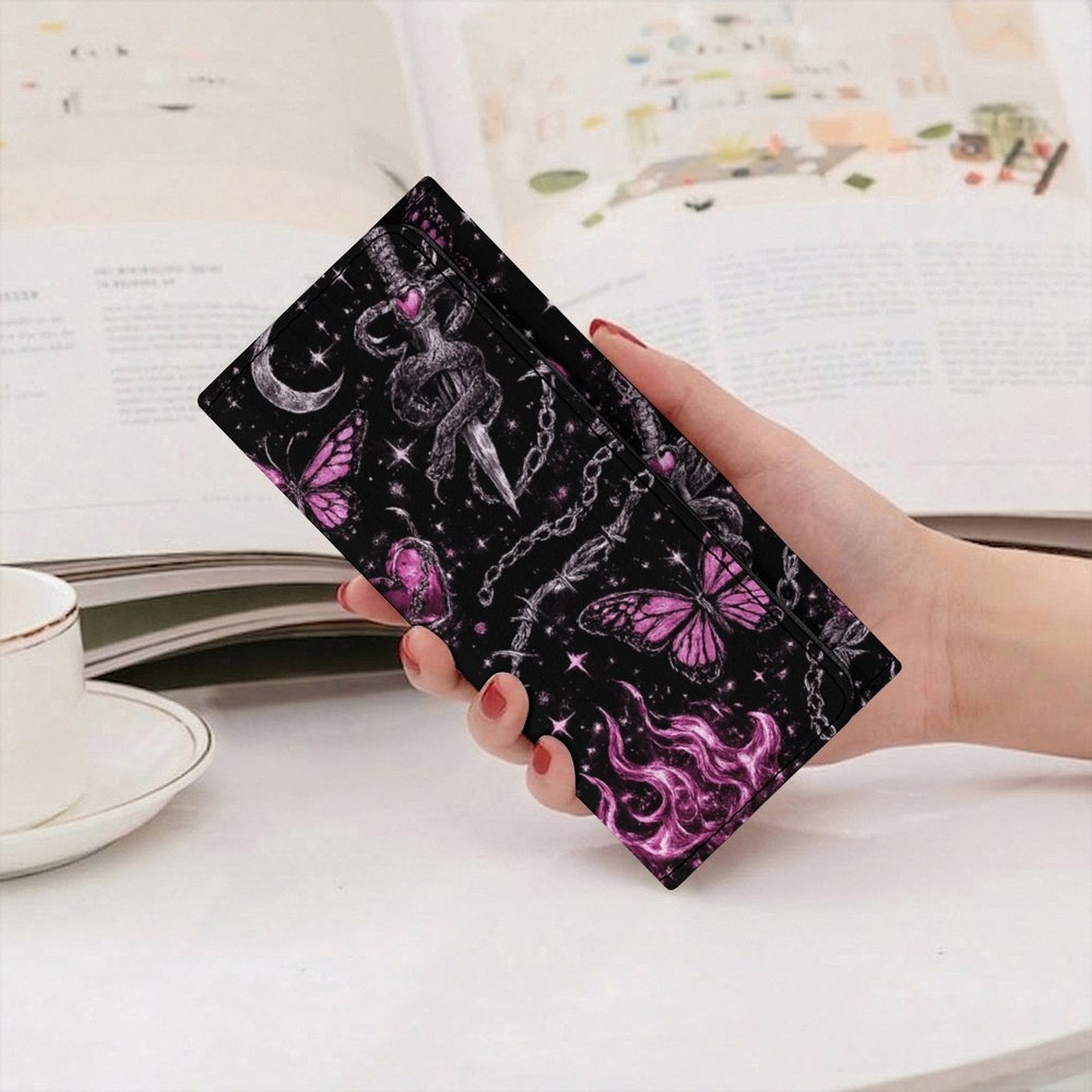 Dark Cupid Foldable Wallett