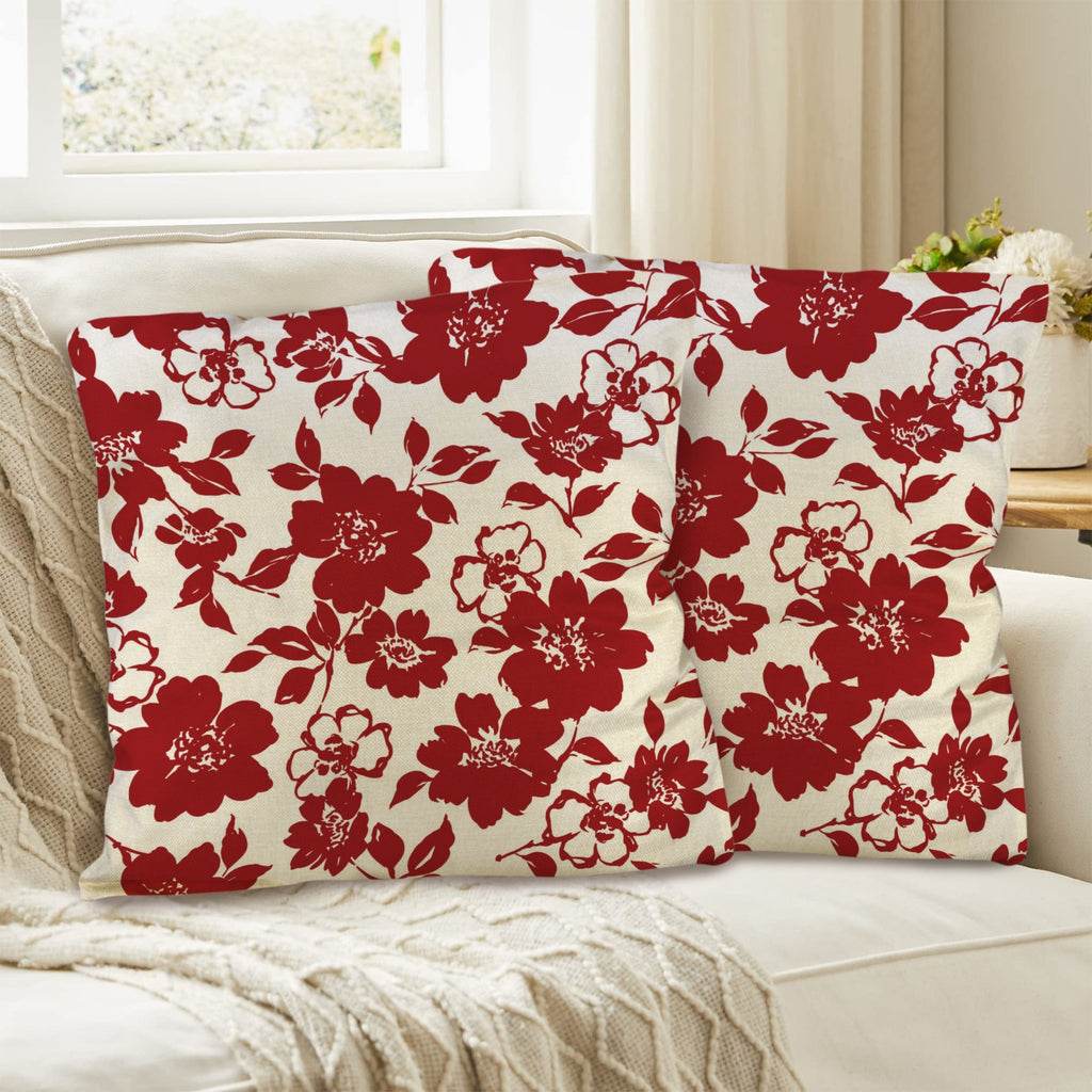 Scarlett Petal Linen Pillow Case 2pk