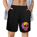 Mens Venom Skull Beach Shorts