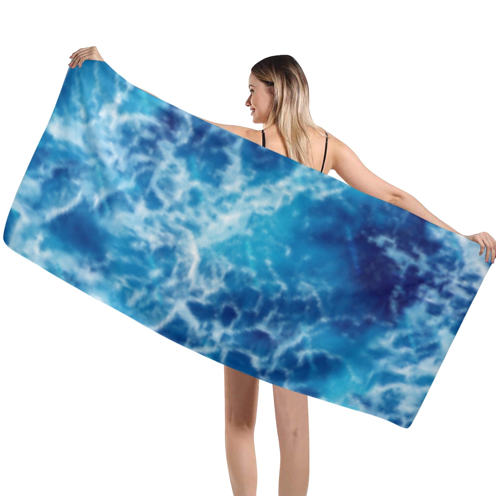 Blue Waves Towel