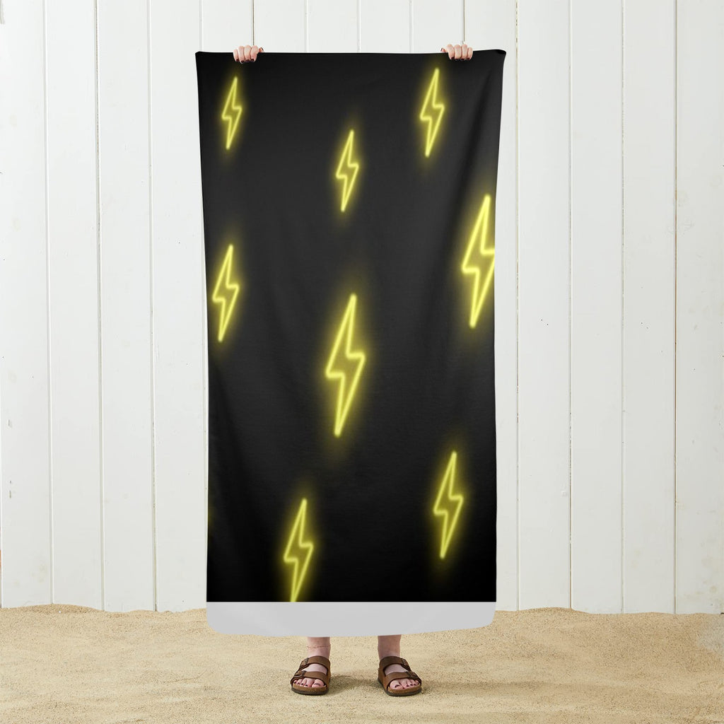 Lighting Bolt Towel 29"x58"