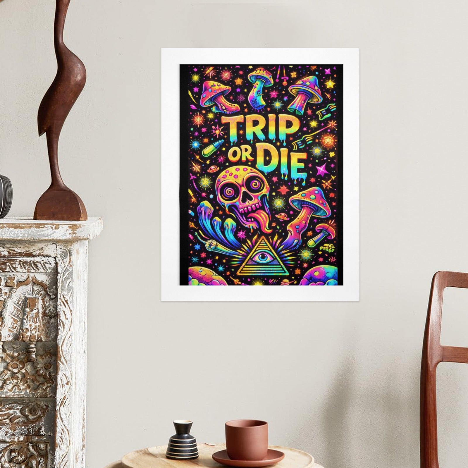 Trippy Art Print 12"x16"