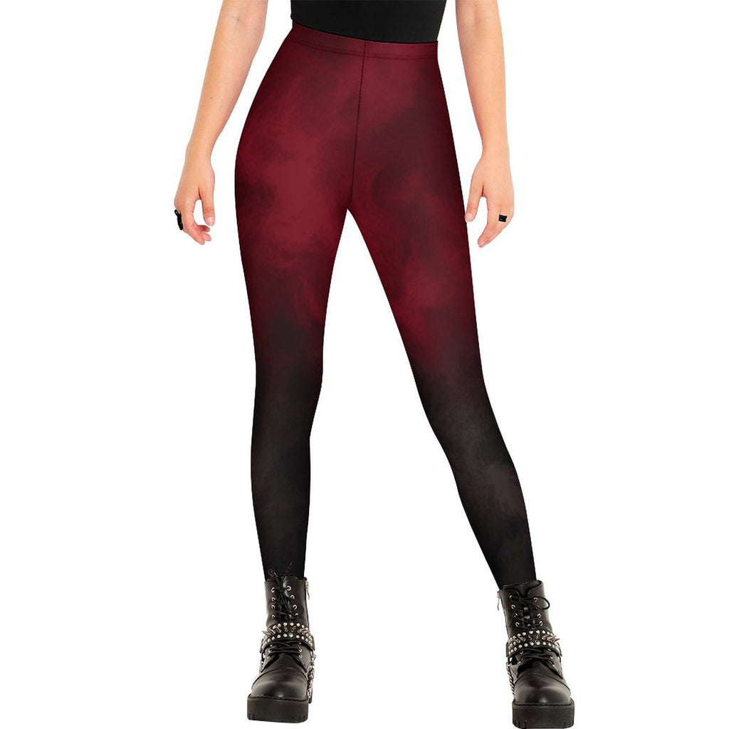 Crimson Smoke Leggings