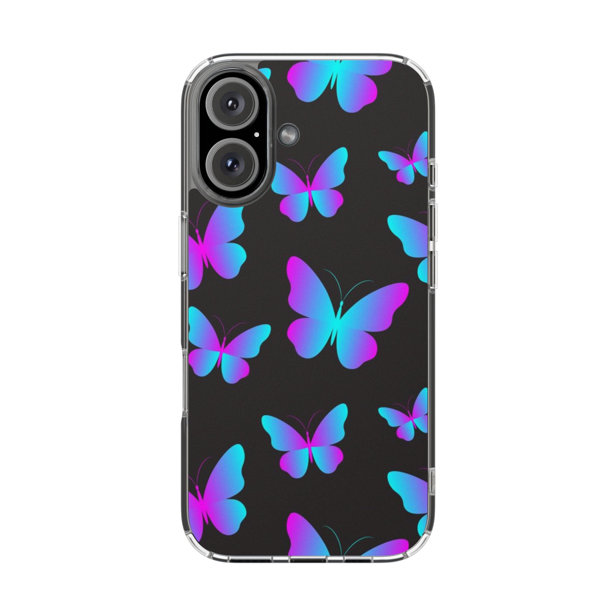 Butterfly Ombre Impact-Resistant Phone Case