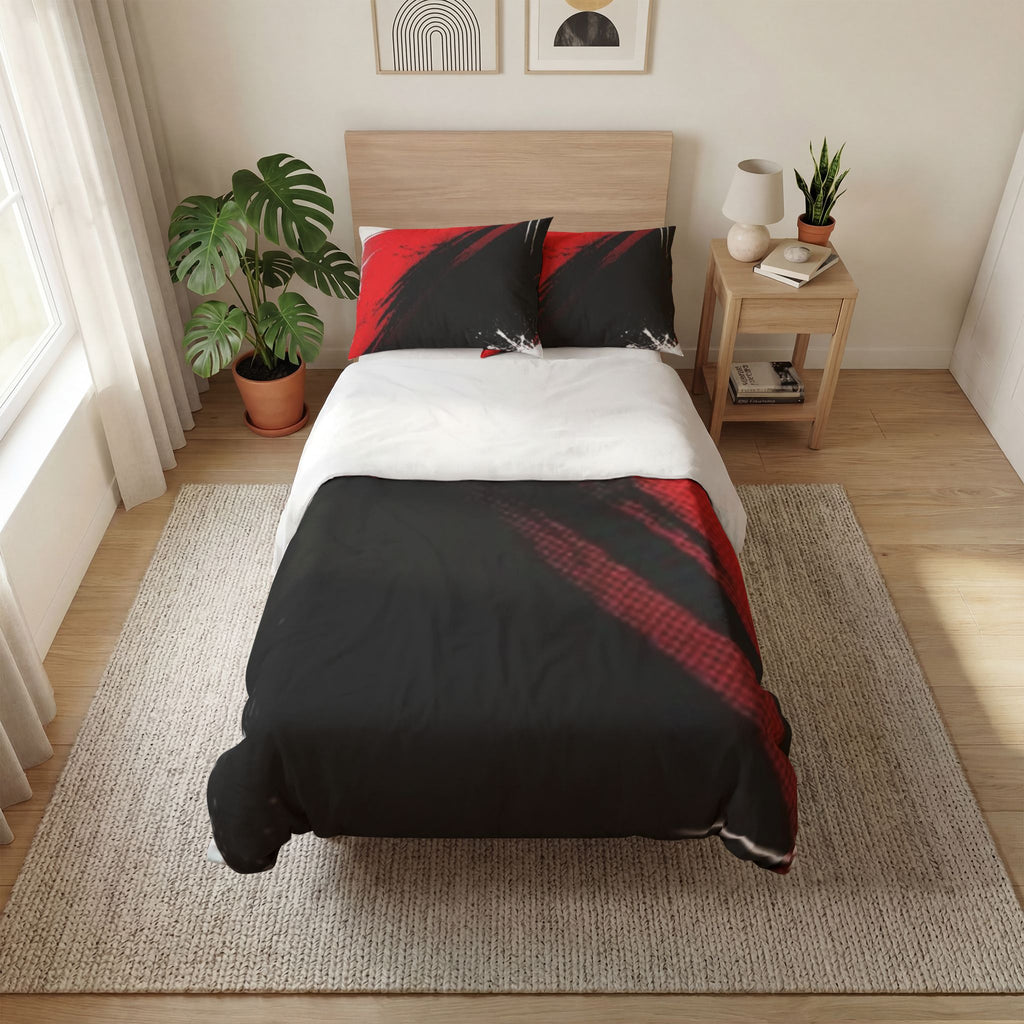 Redline 3pc Quilt Cover Set