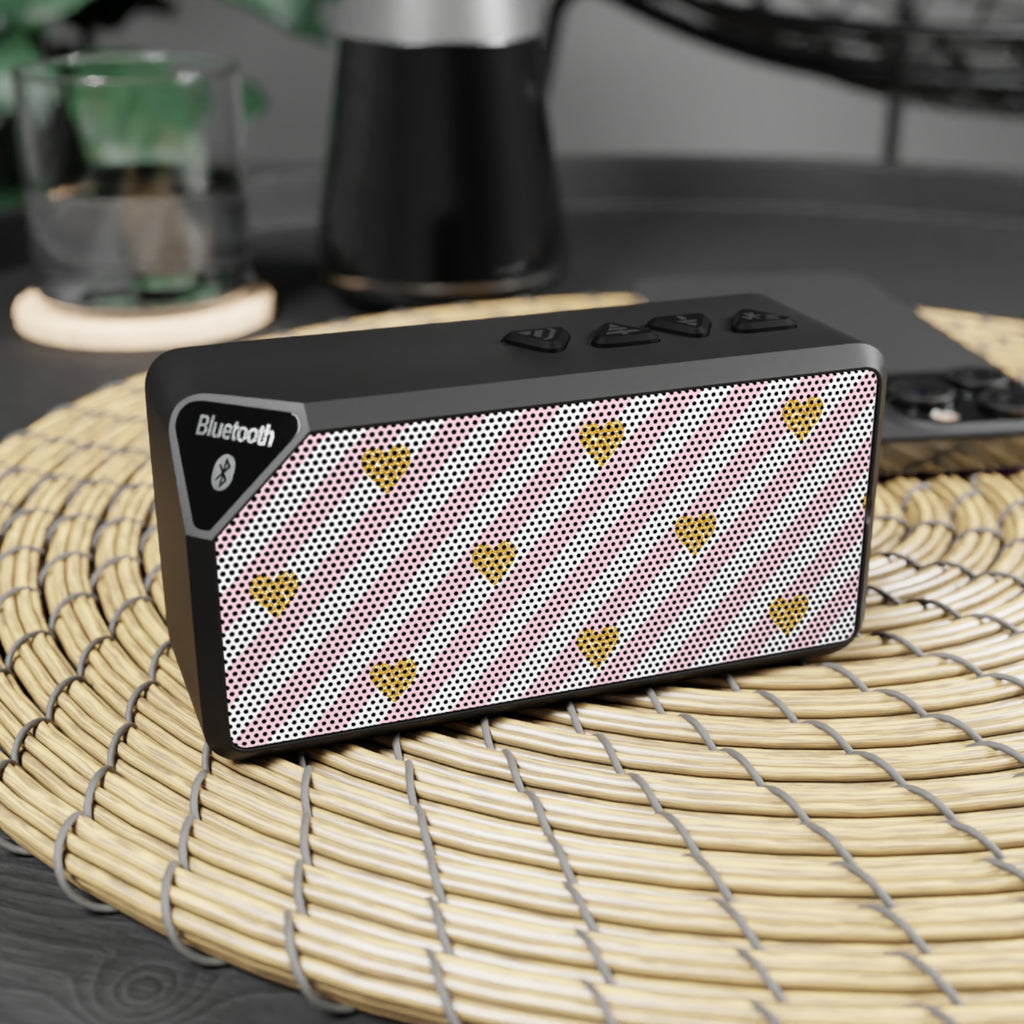 Pink Luxe Portable Bluetooth Speaker