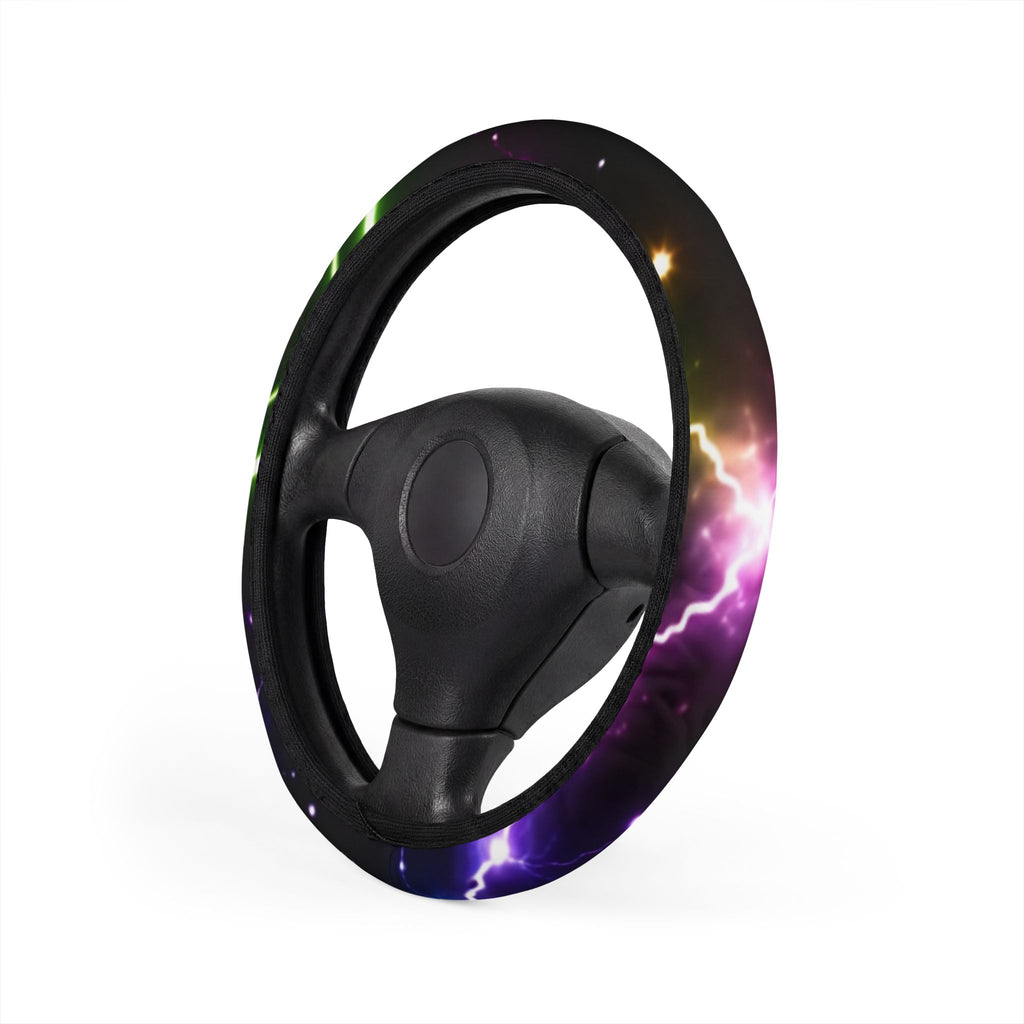 Electric Heart Steering Wheel Cover