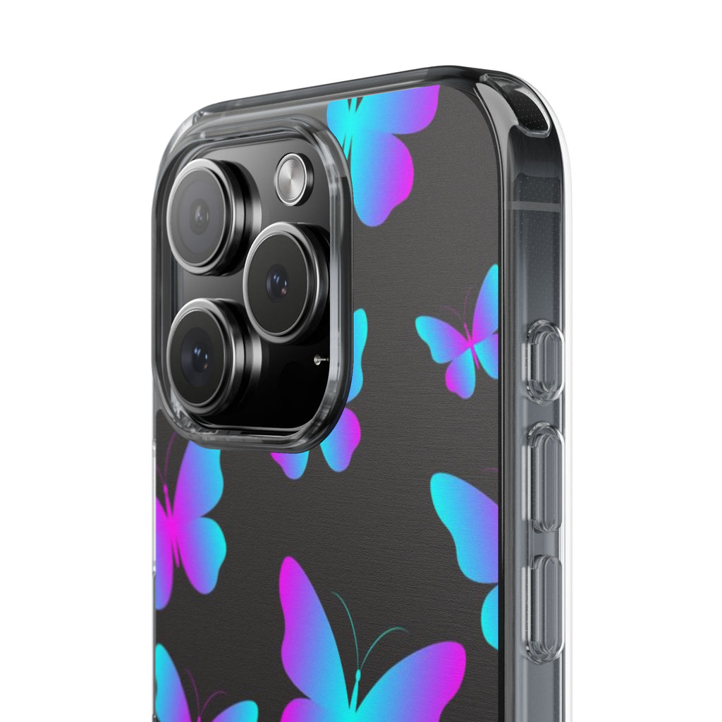 Butterfly Ombre Impact-Resistant Phone Case