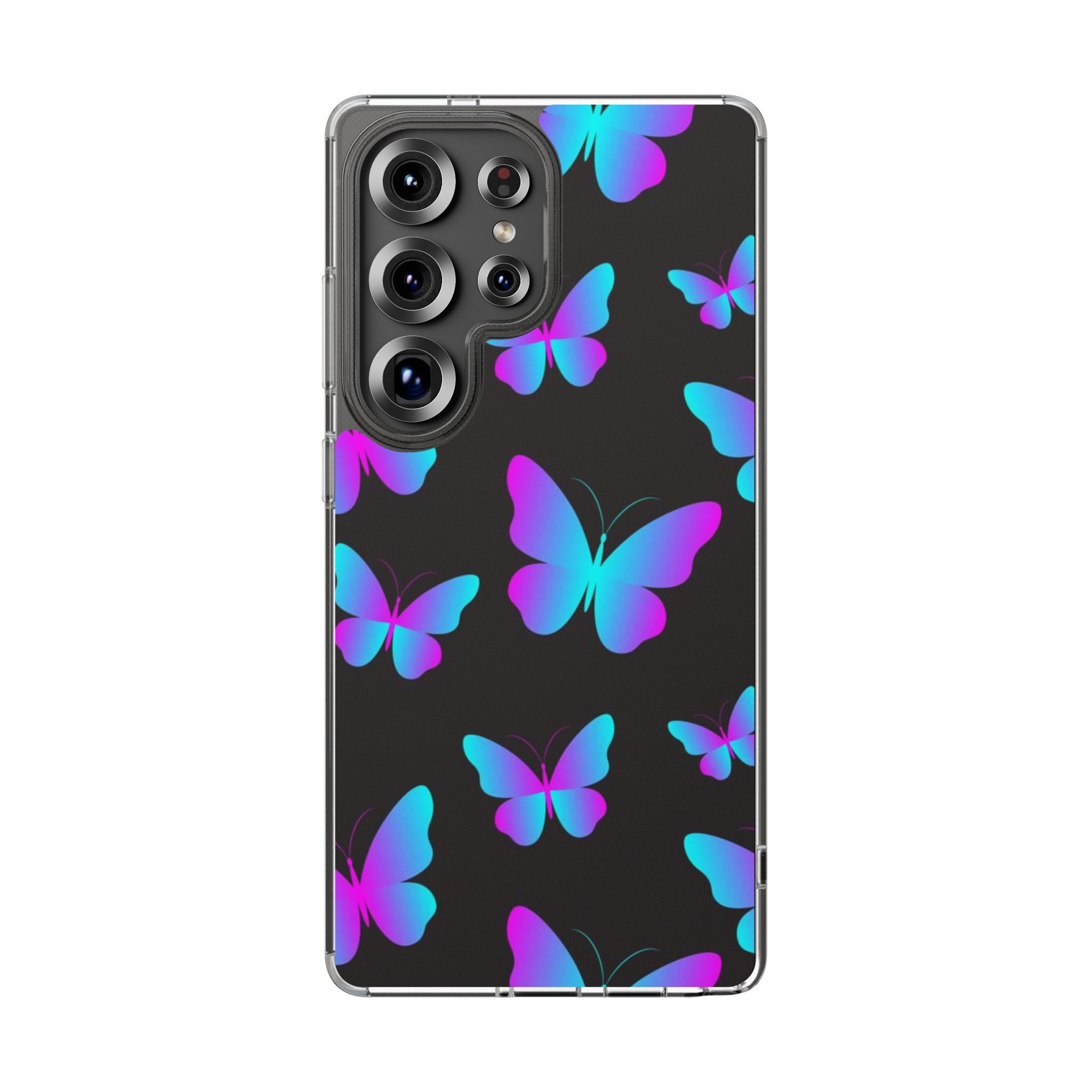 Butterfly Ombre Impact-Resistant Phone Case