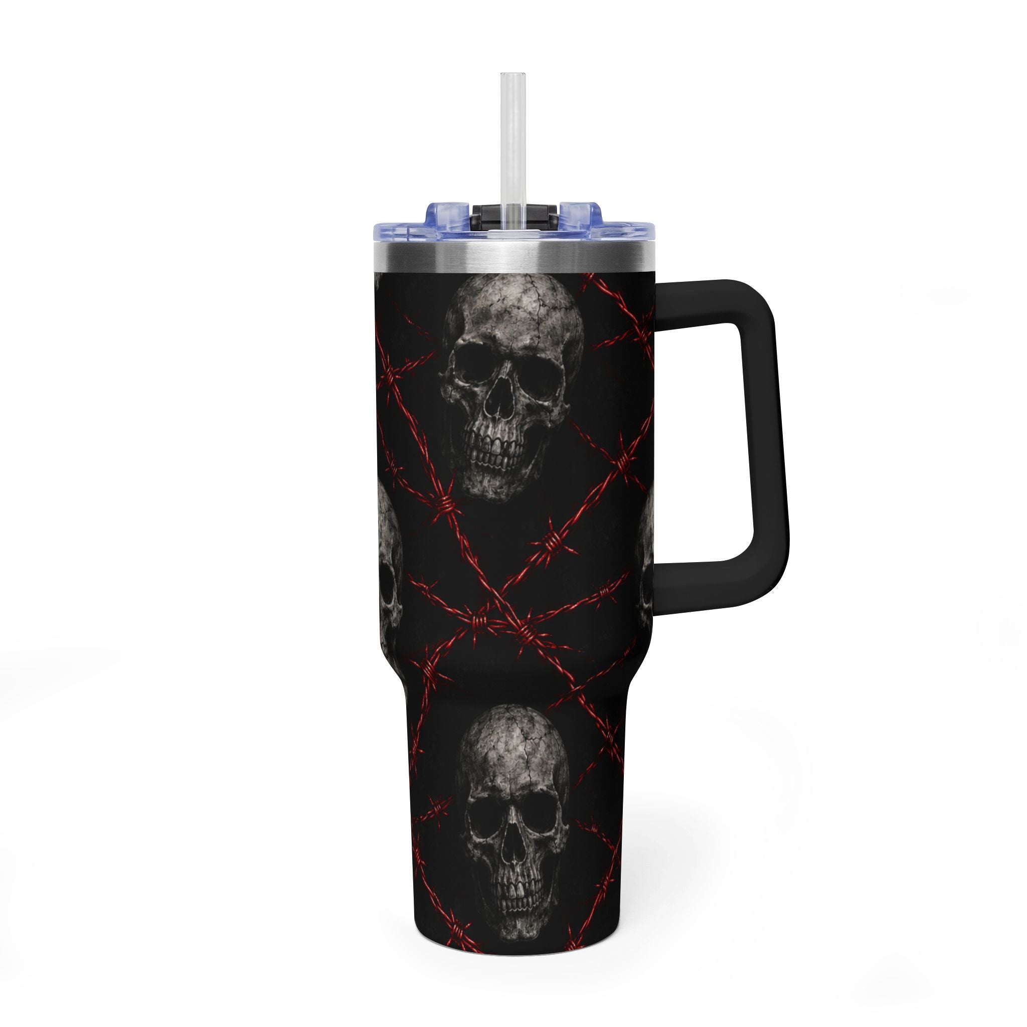Crimson Coil 40oz Vacuum Insulated Tumbler