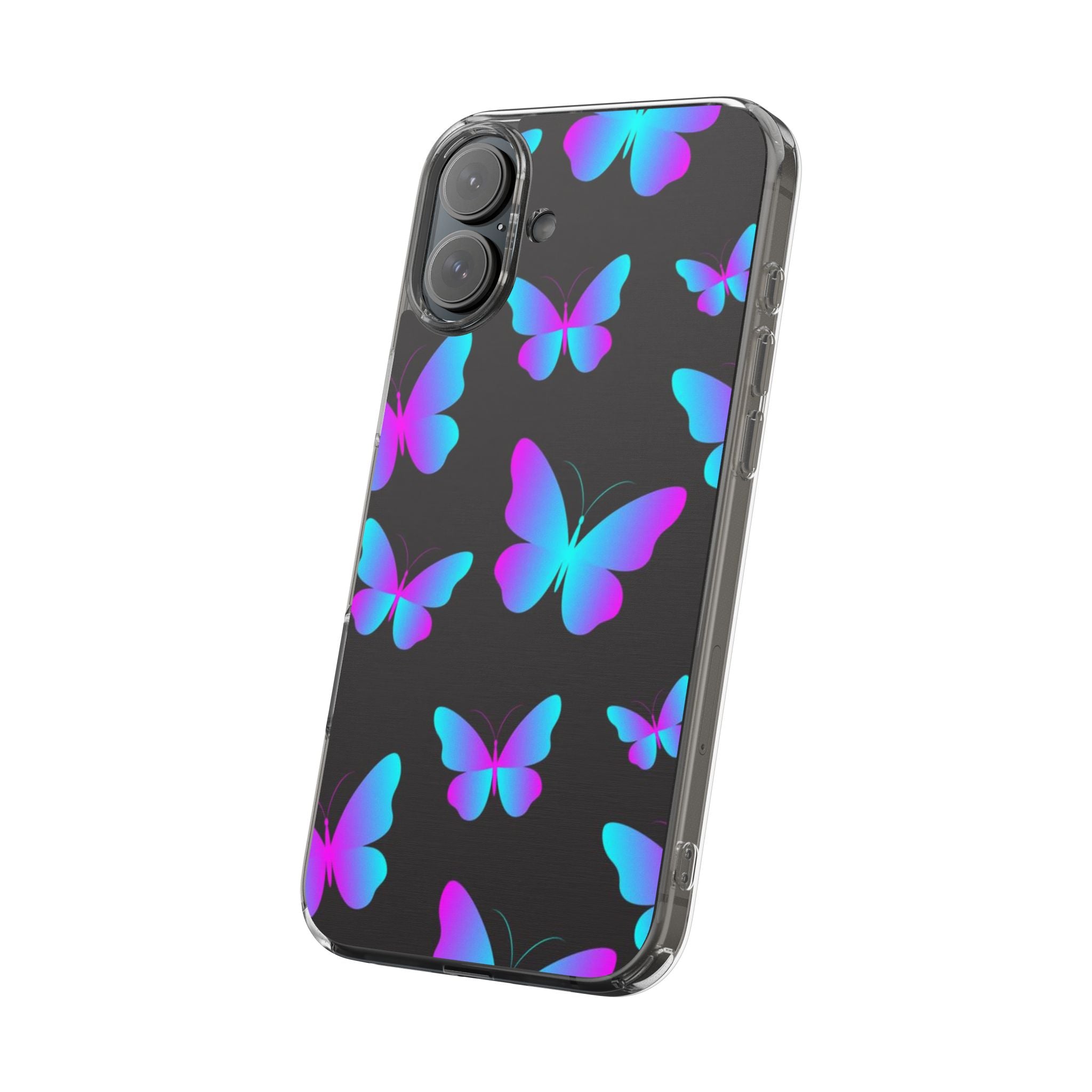 Butterfly Ombre Impact-Resistant Phone Case