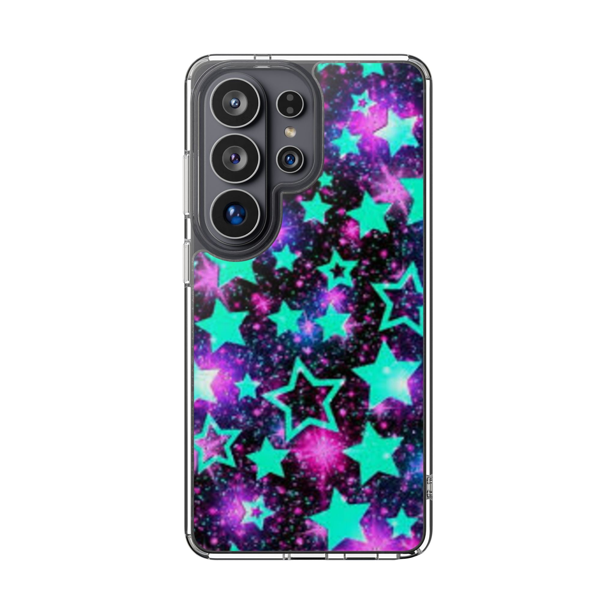 Teal Galaxy Impact-Resistant Phone Case
