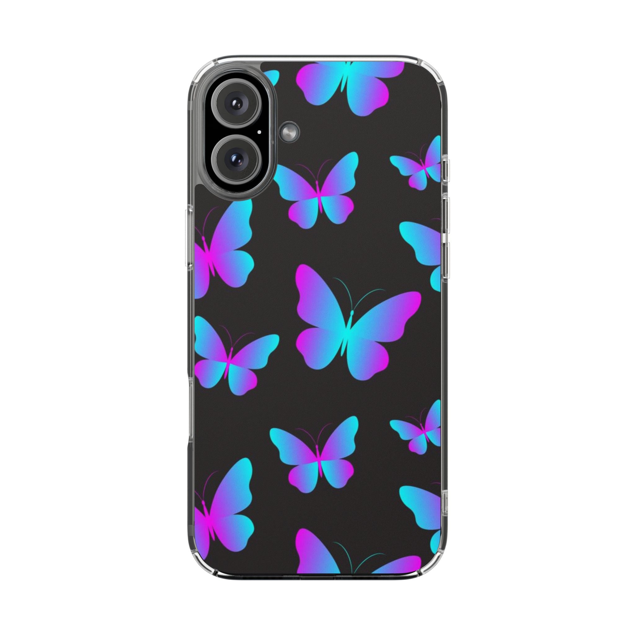 Butterfly Ombre Impact-Resistant Phone Case