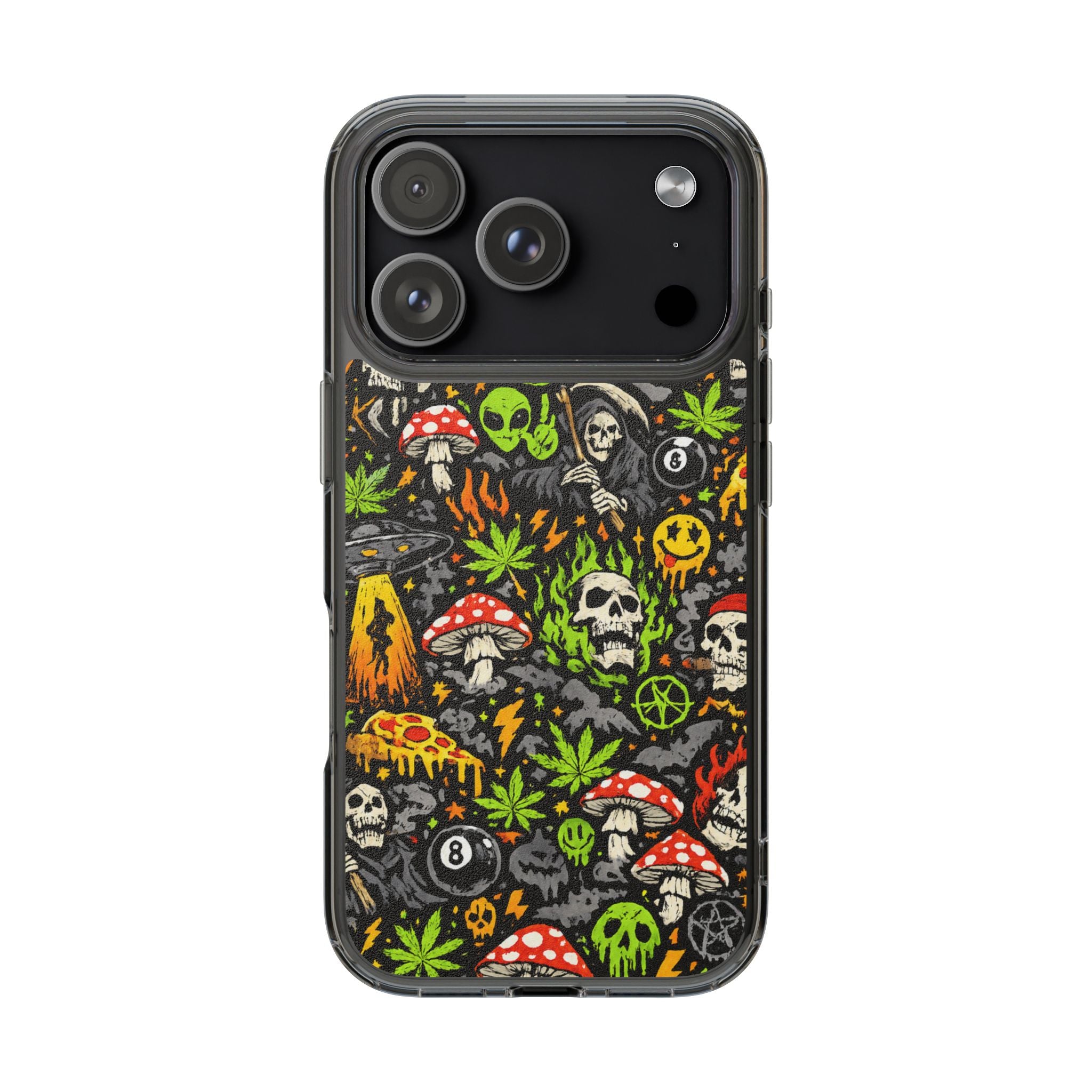Skull Static Impact-Resistant Phone Case