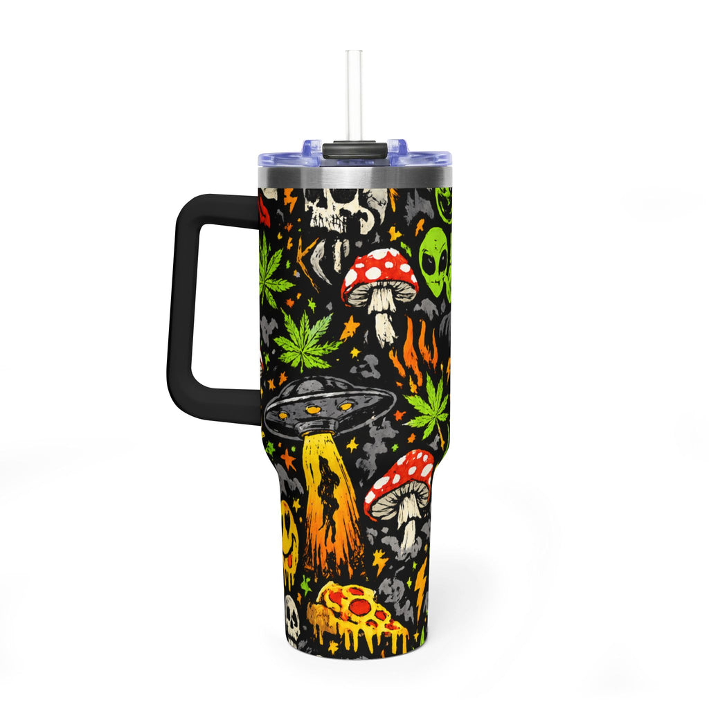 Skull Static 40oz Vacuum Insulated Tumbler