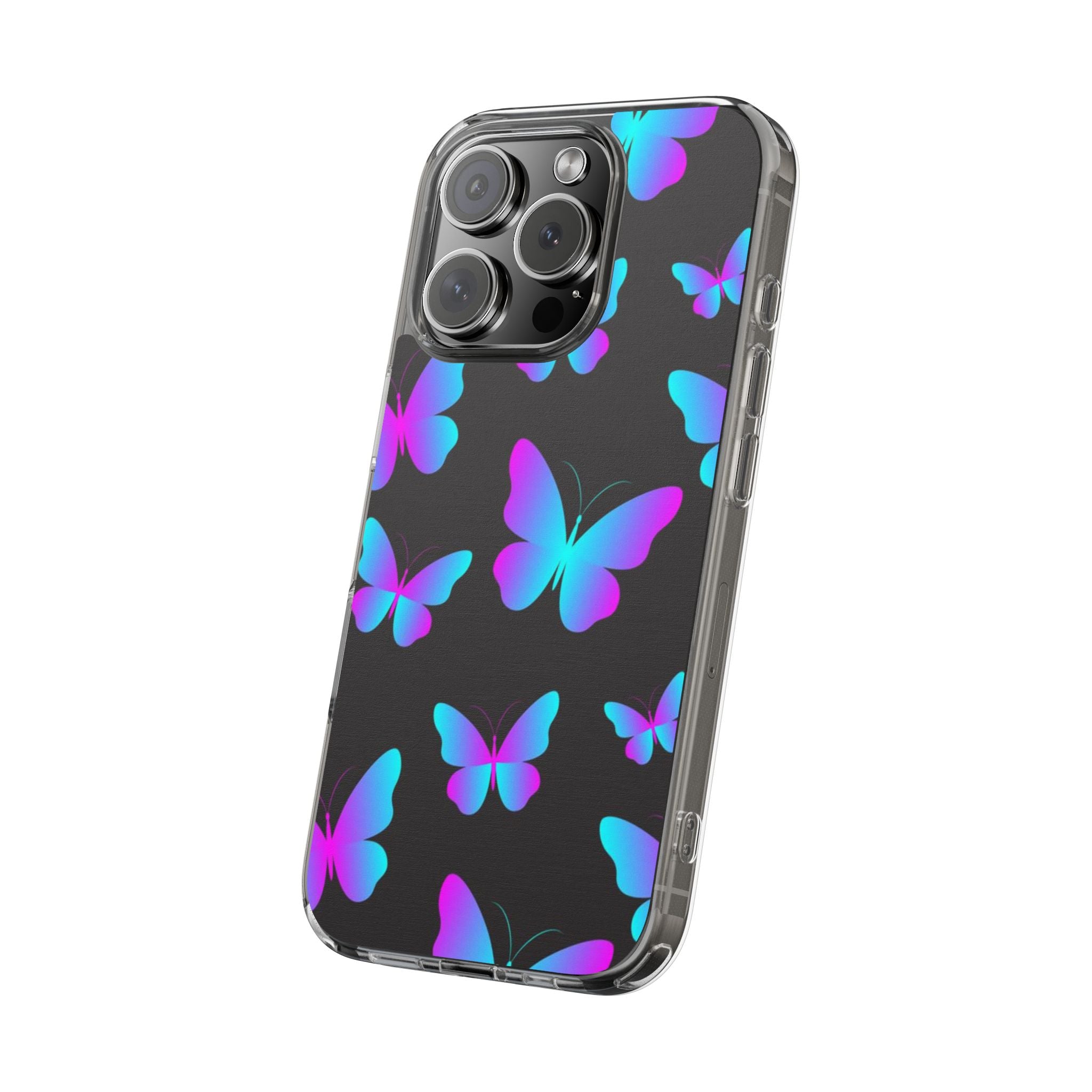 Butterfly Ombre Impact-Resistant Phone Case