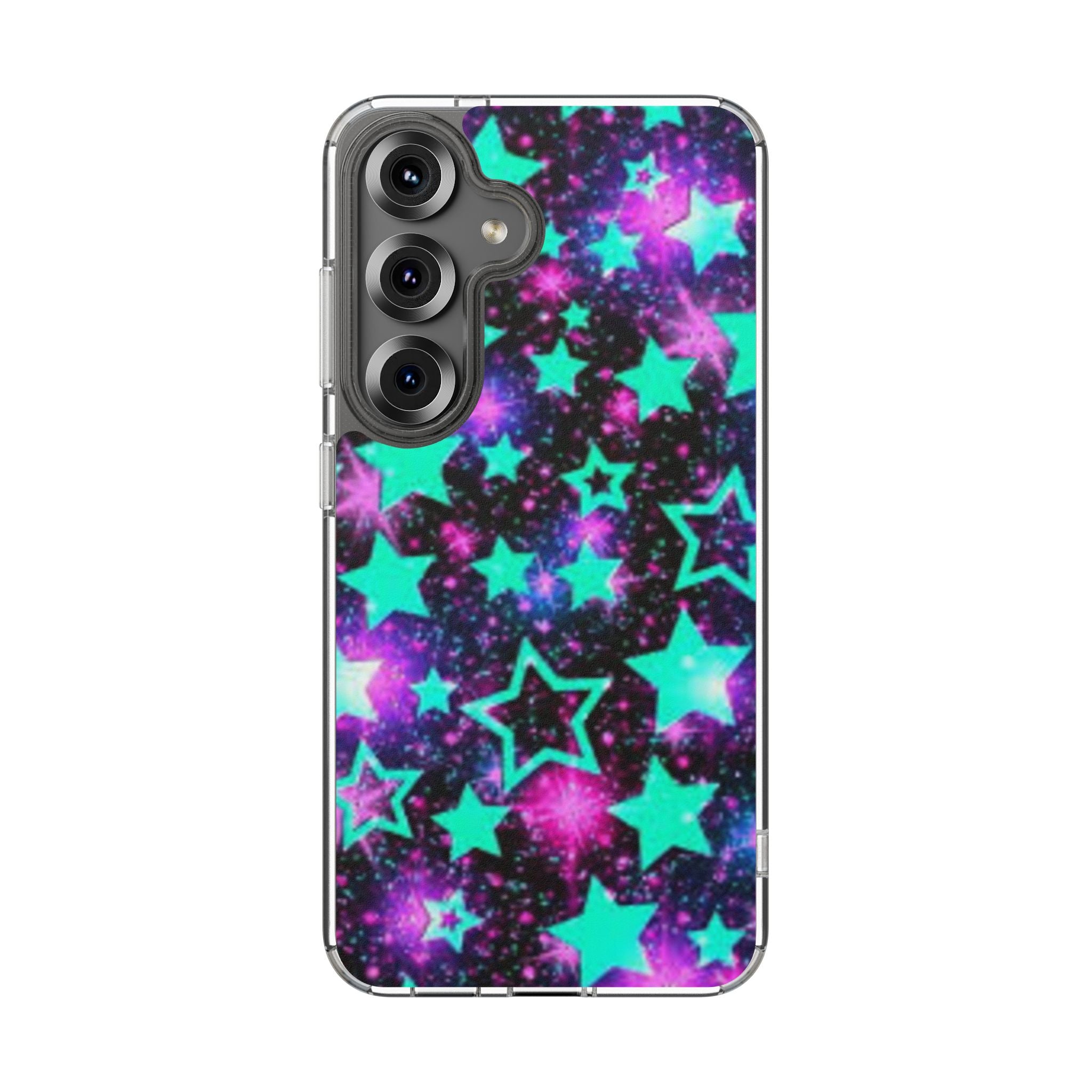 Teal Galaxy Impact-Resistant Phone Case