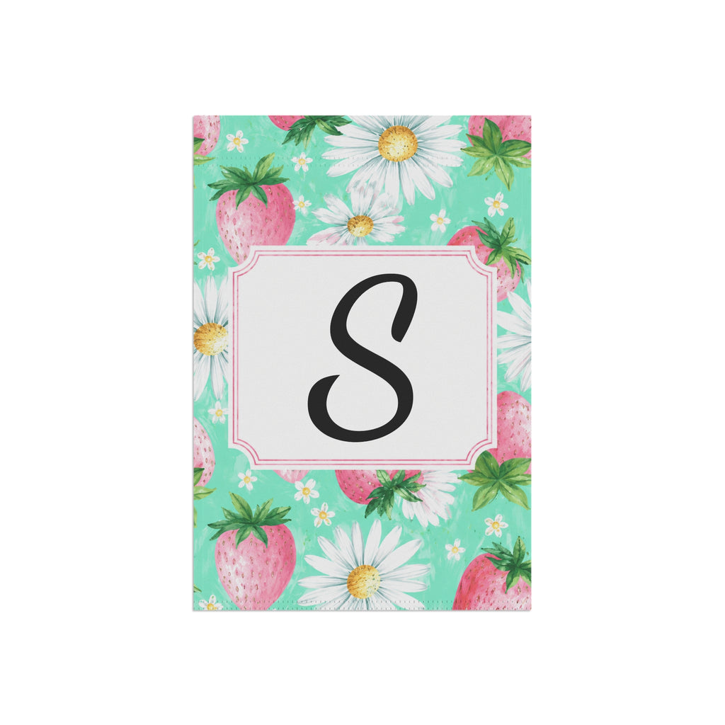 Personalized Sweet Berry Garden Flag