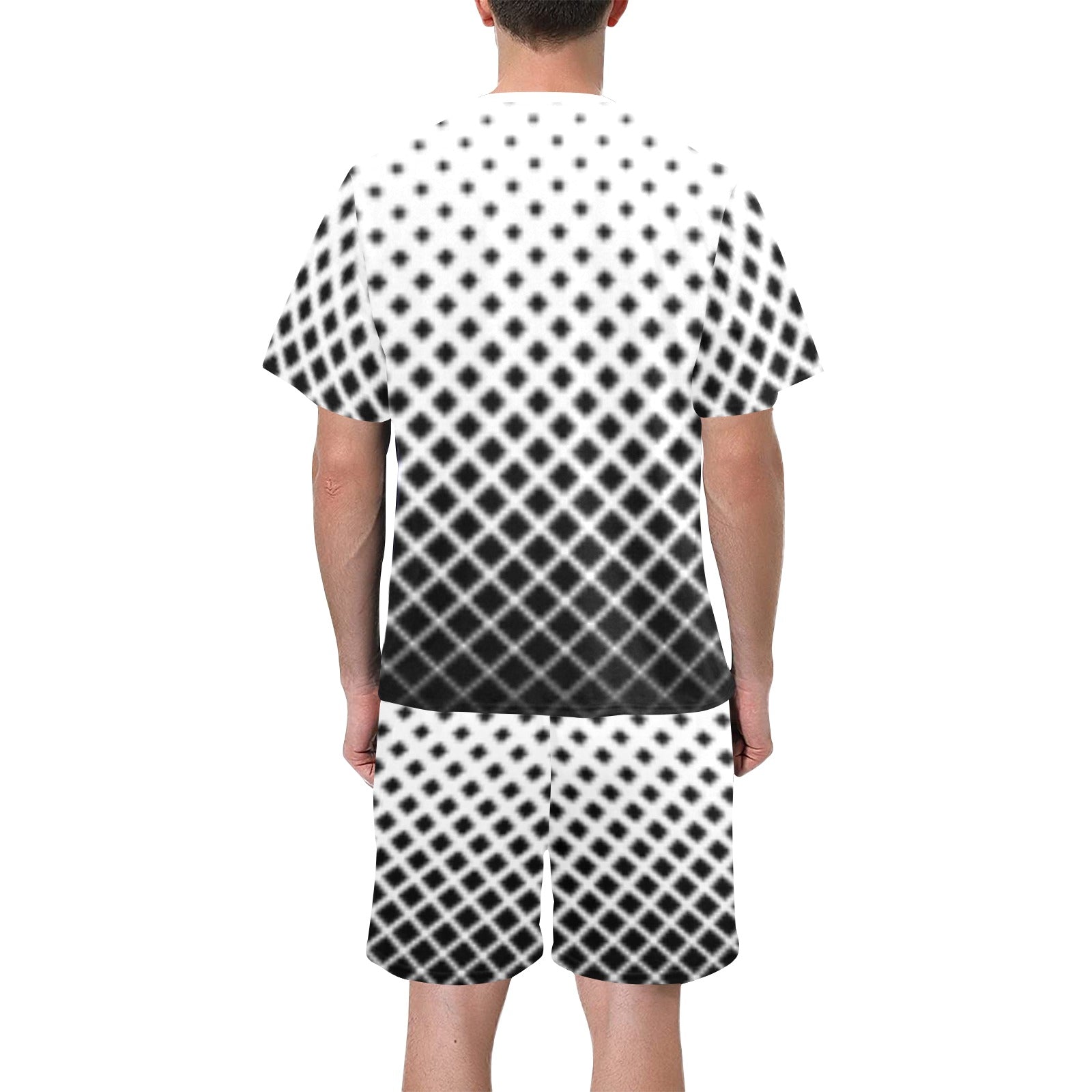 Black Fade Pajama Set