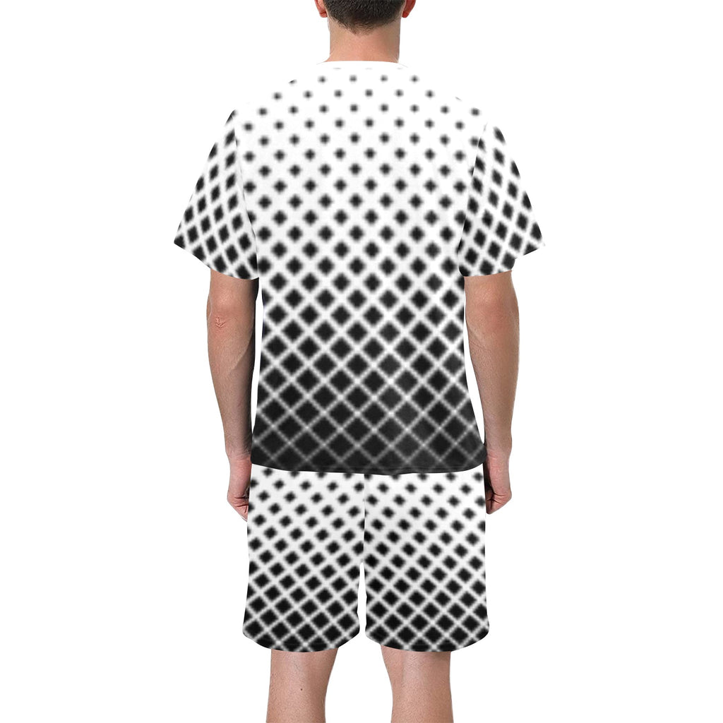 Black Fade Pajama Set
