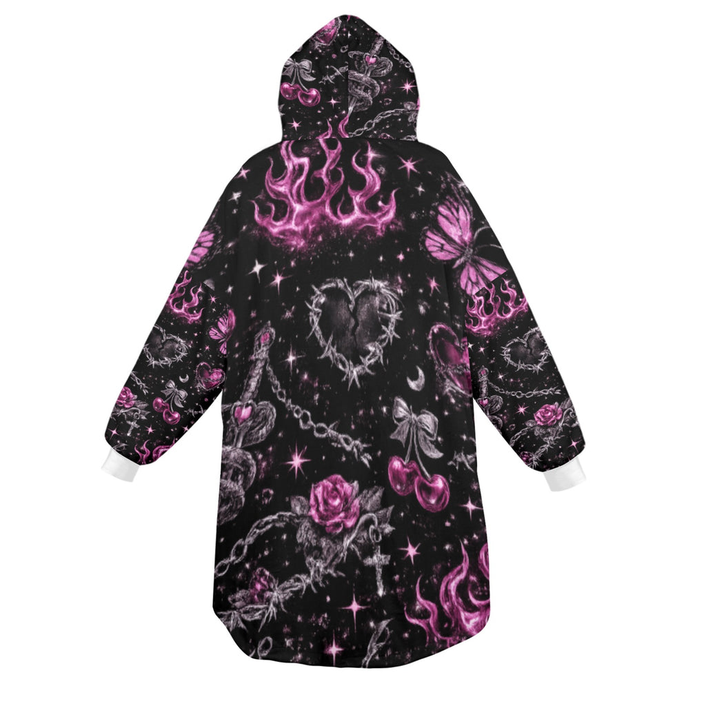 Dark Cupid Blanket Hoodie