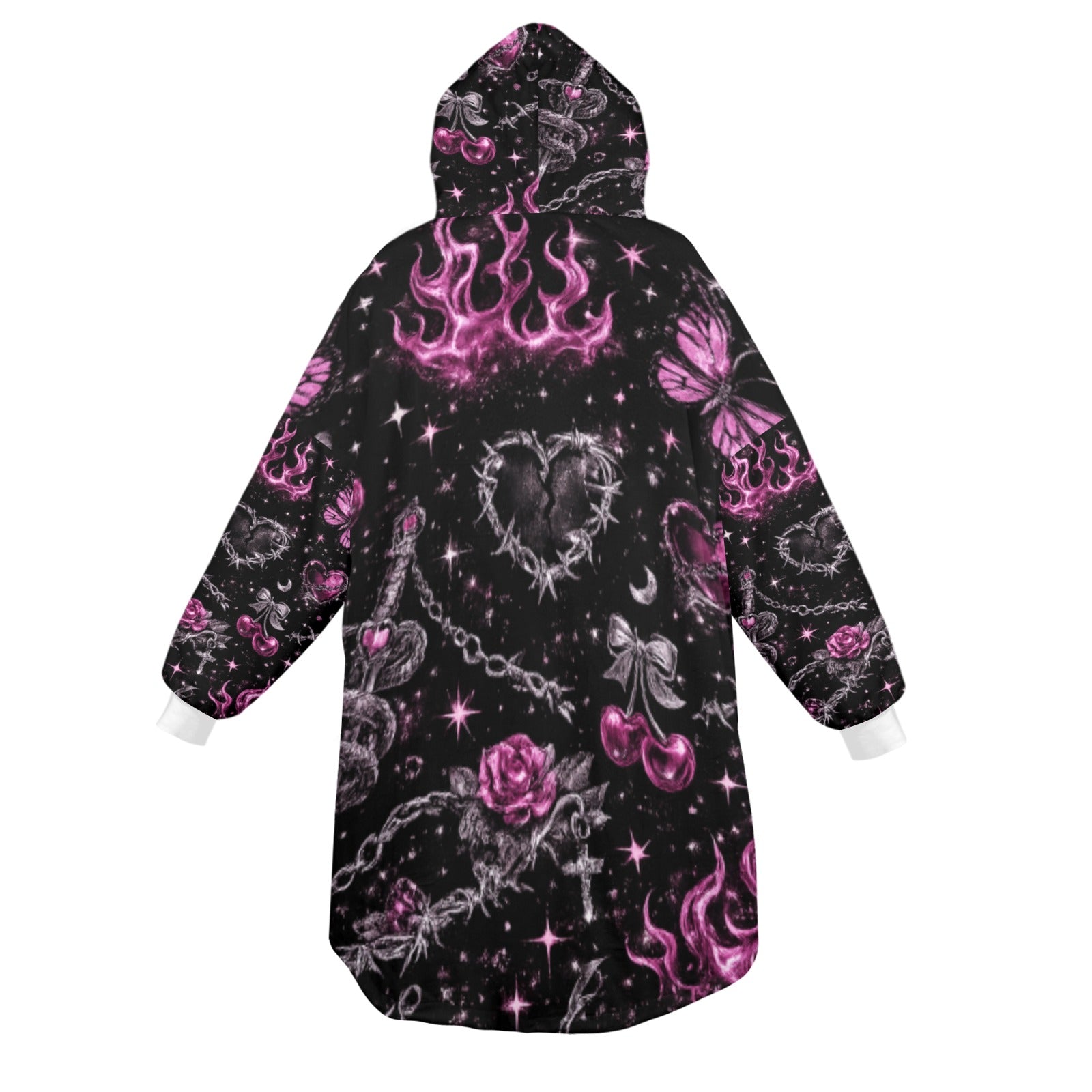 Dark Cupid Blanket Hoodie