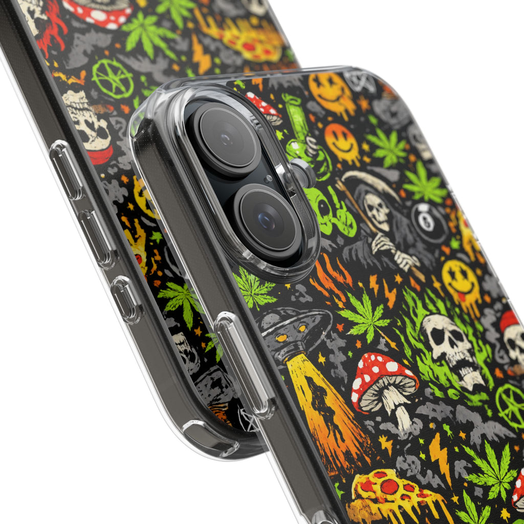 Skull Static Impact-Resistant Phone Case