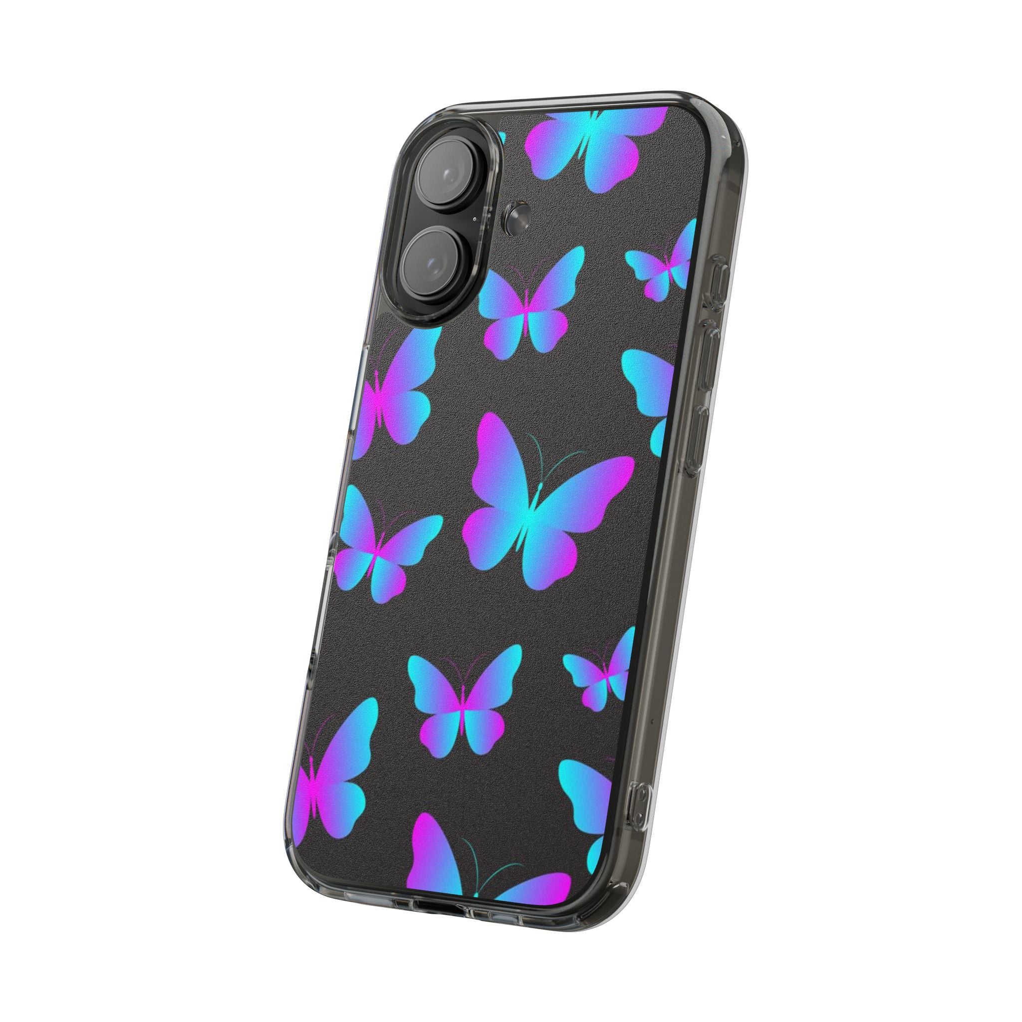Butterfly Ombre Impact-Resistant Phone Case