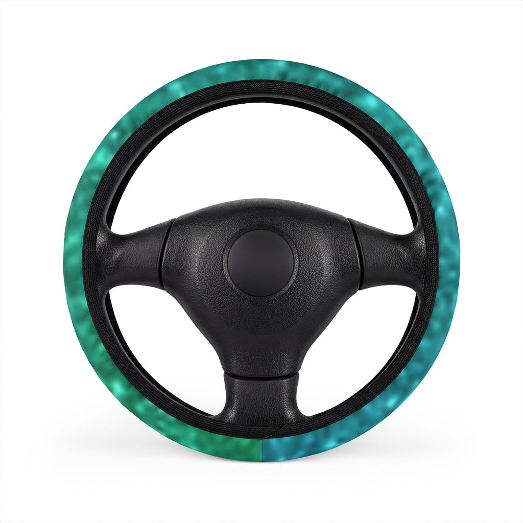 Ombre Bloom Steering Wheel Cover