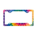 Groovy Metal License Plate Frame
