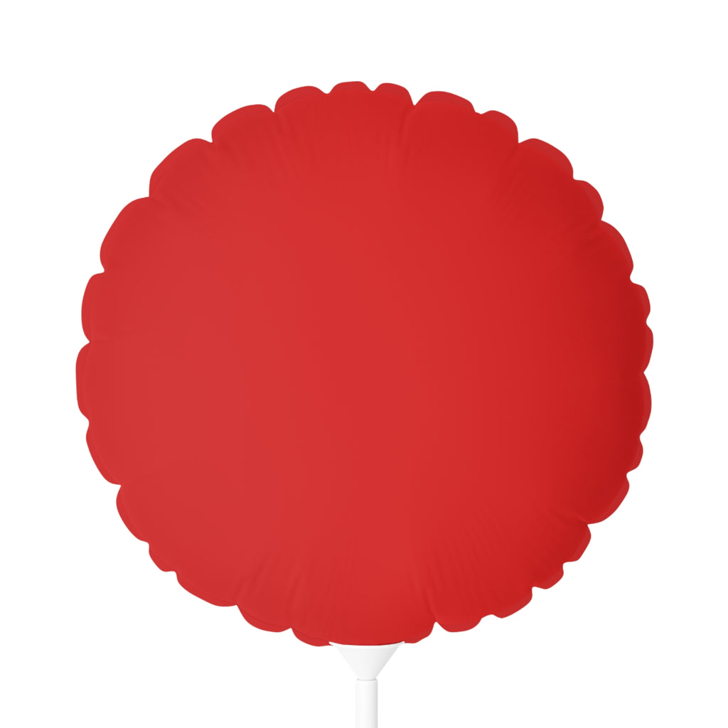 Personalized 11" Custom Red Foil Balloon