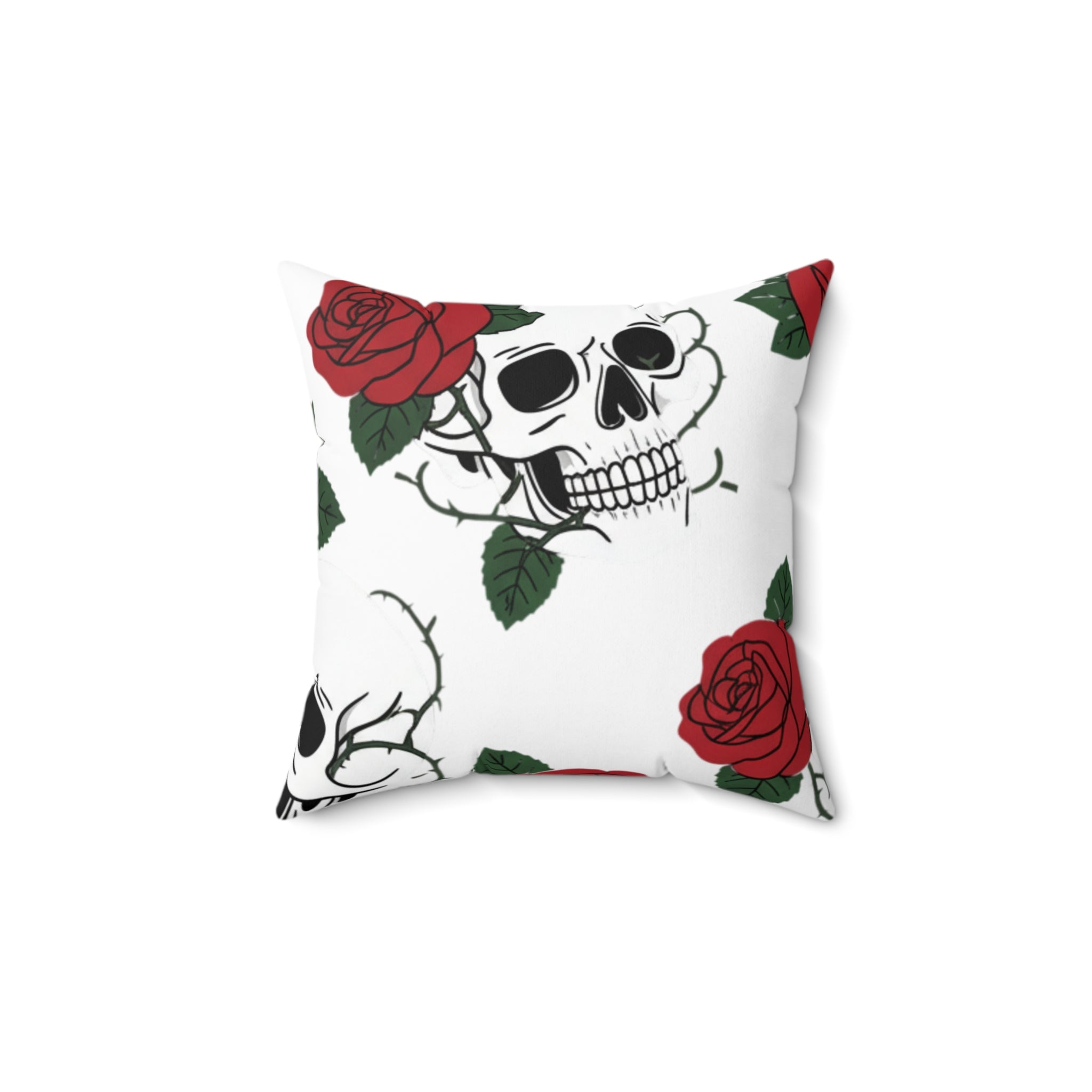 Lovely Skull Throw Pillow