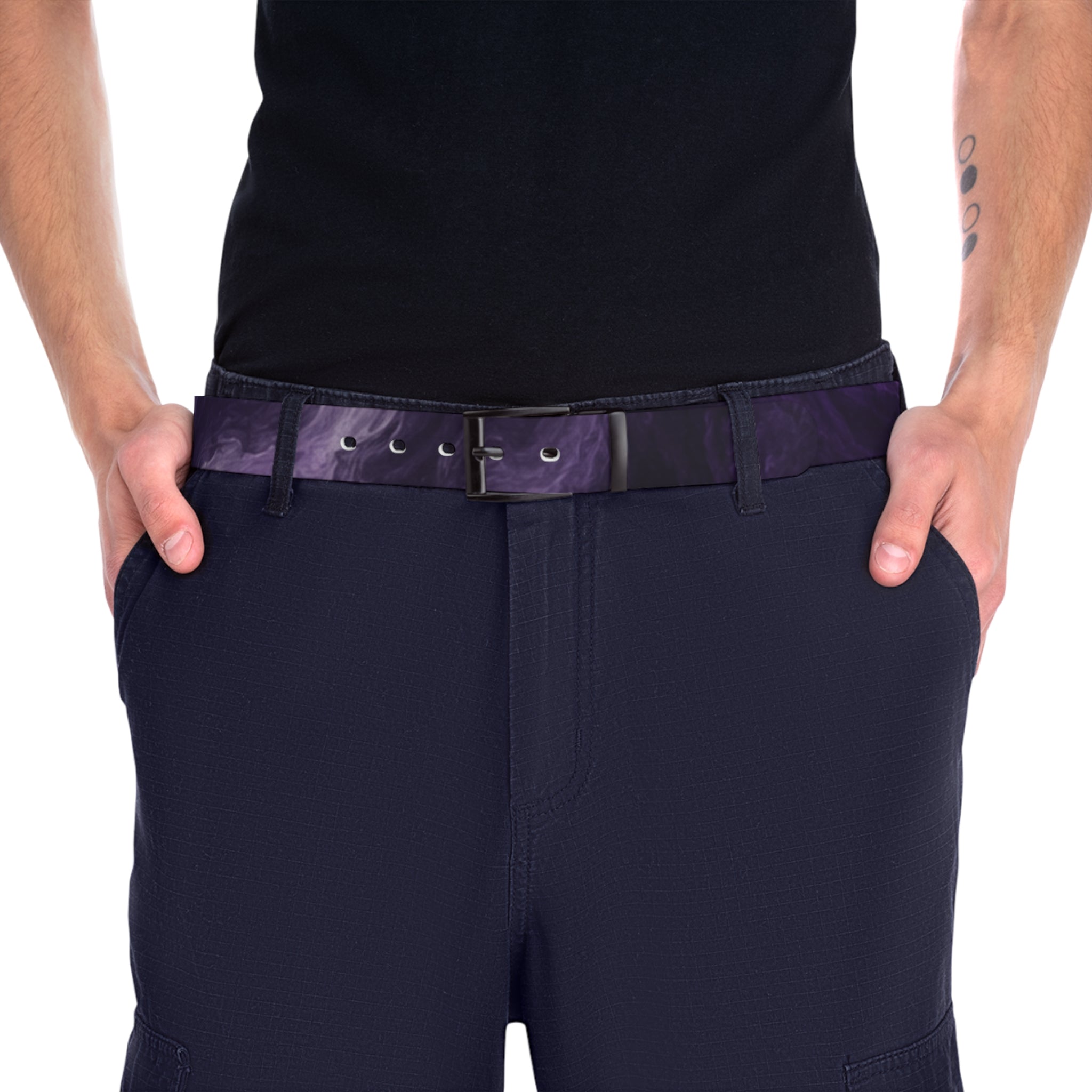 Smokey Violet Fashion Belt