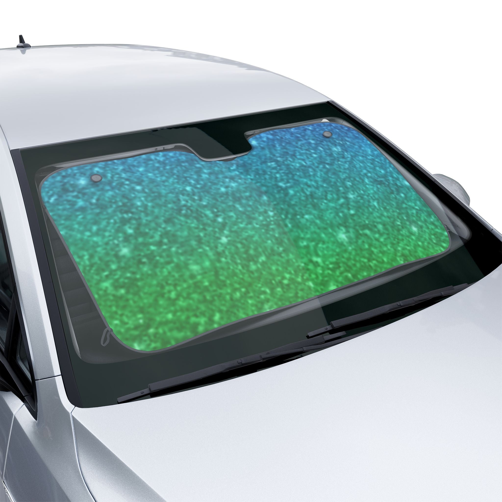 Ombre Bloom Car Sun Shade