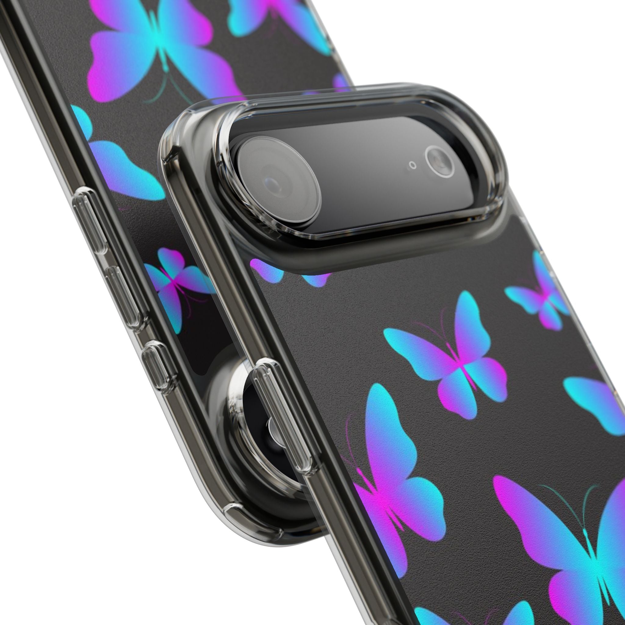 Butterfly Ombre Impact-Resistant Phone Case