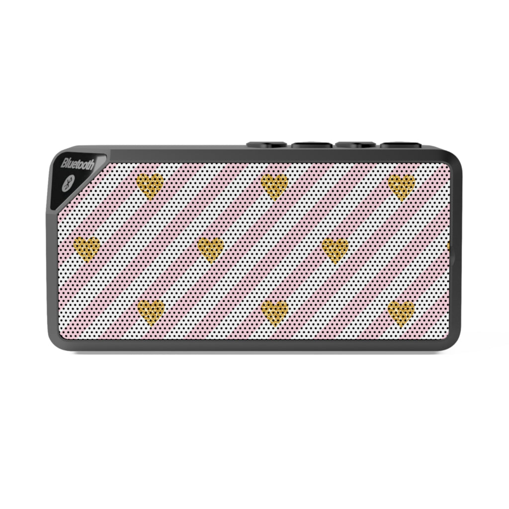 Pink Luxe Portable Bluetooth Speaker