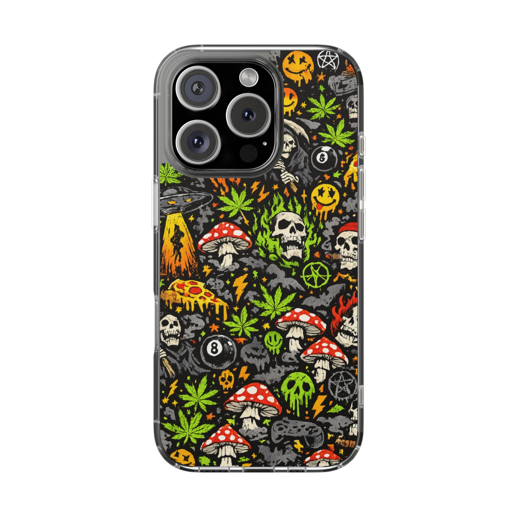 Skull Static Impact-Resistant Phone Case