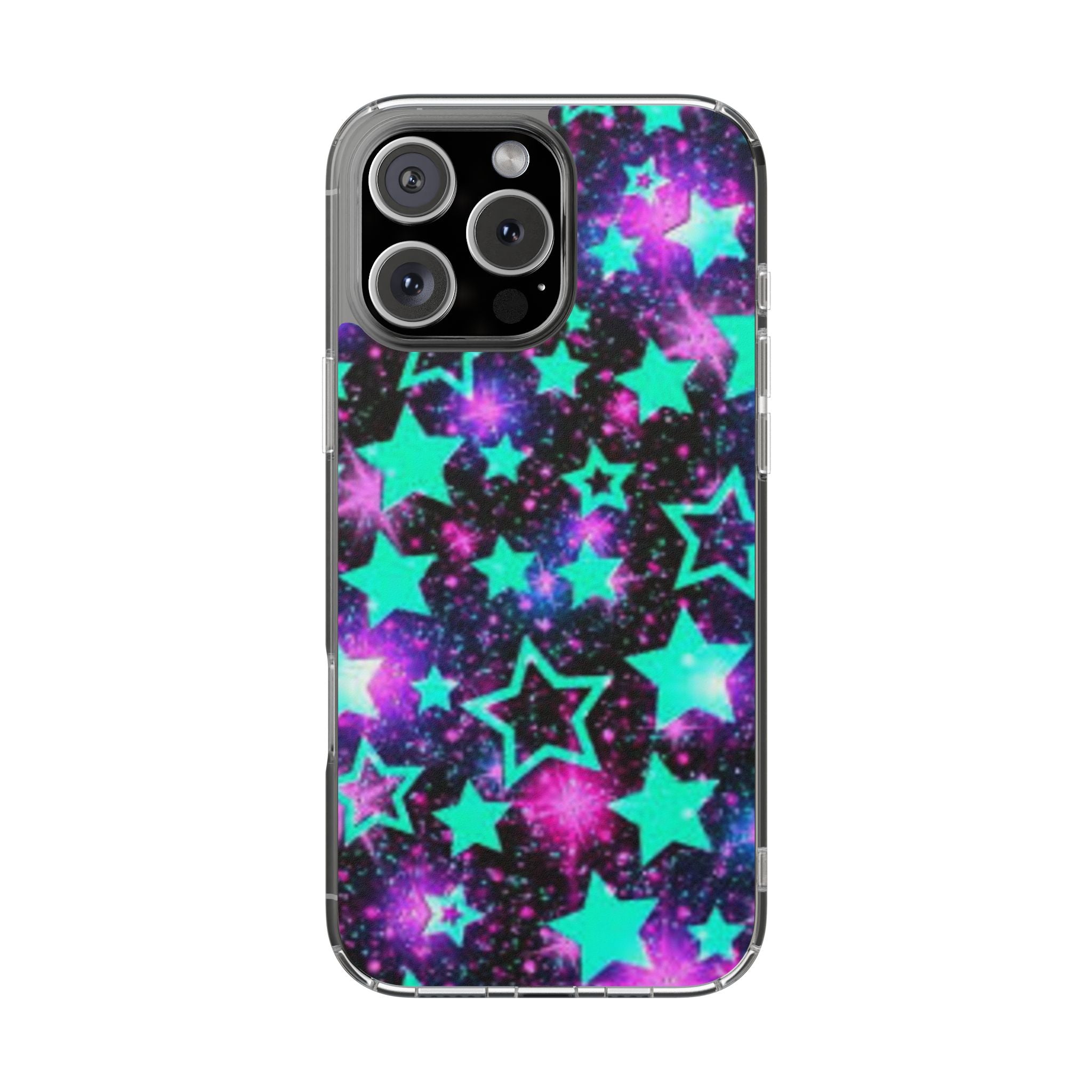 Teal Galaxy Impact-Resistant Phone Case
