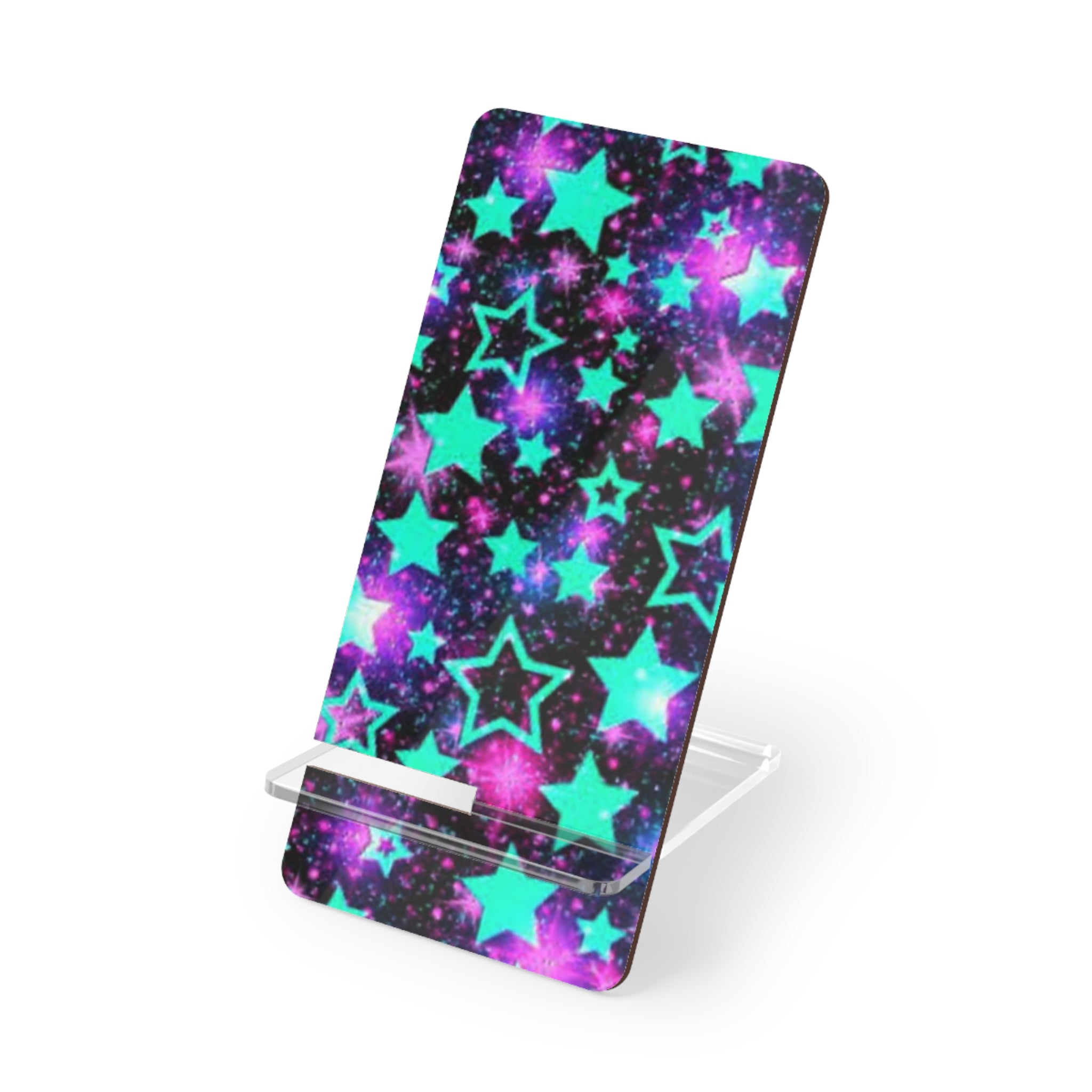 Teal Galaxy  Phone Stand