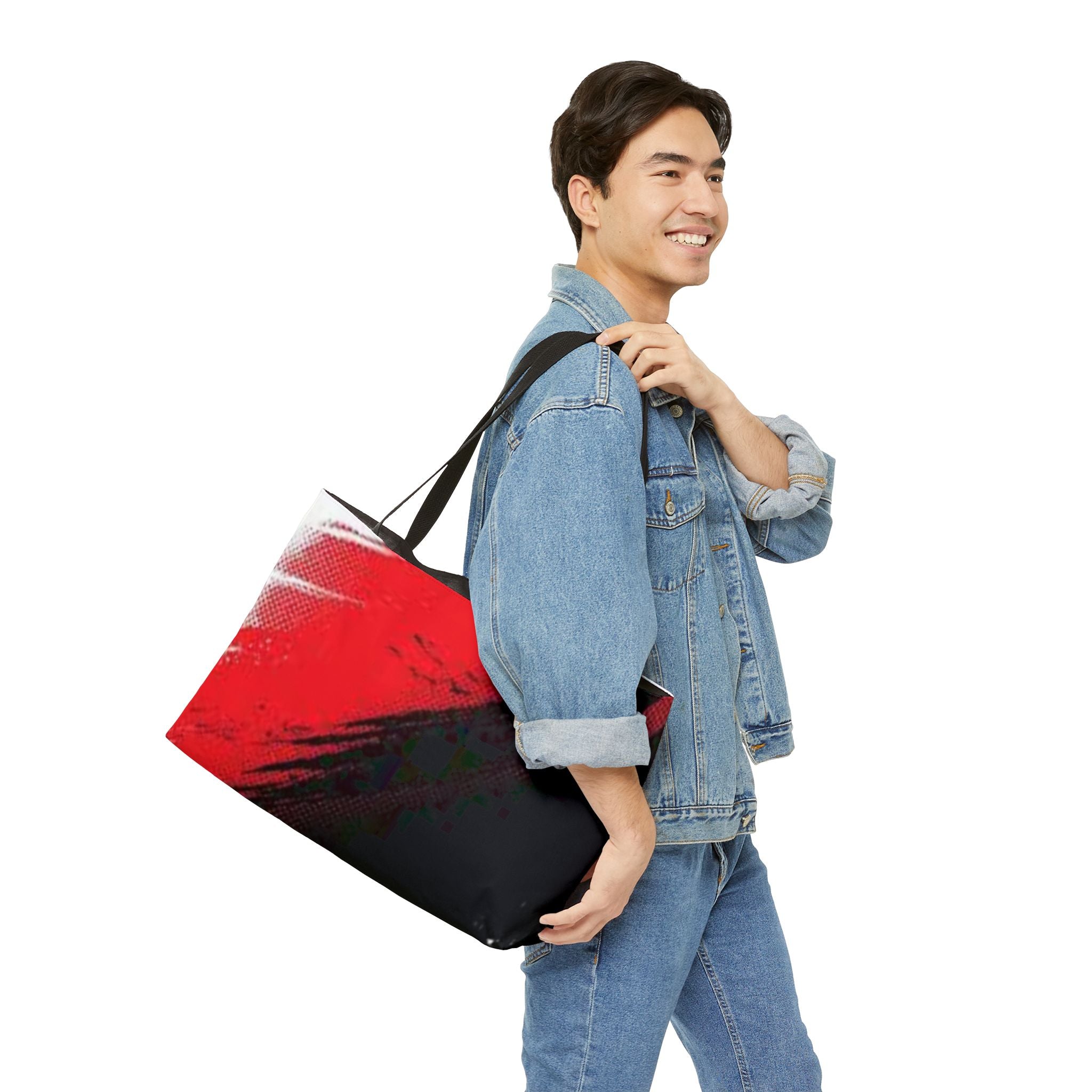 Red Line Weekender Tote Bag