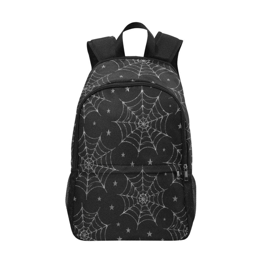 Silver Web Backpack
