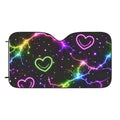 Electric Heart Car Sun Shade