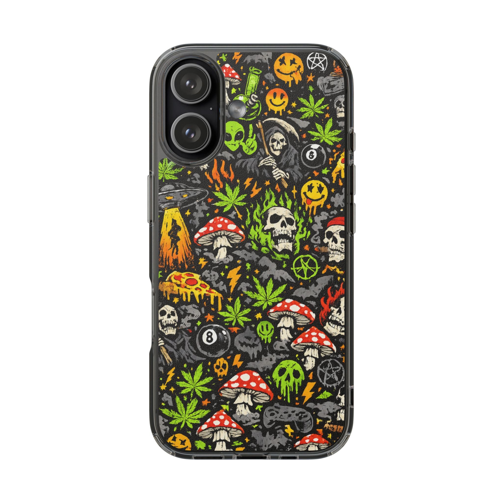 Skull Static Impact-Resistant Phone Case