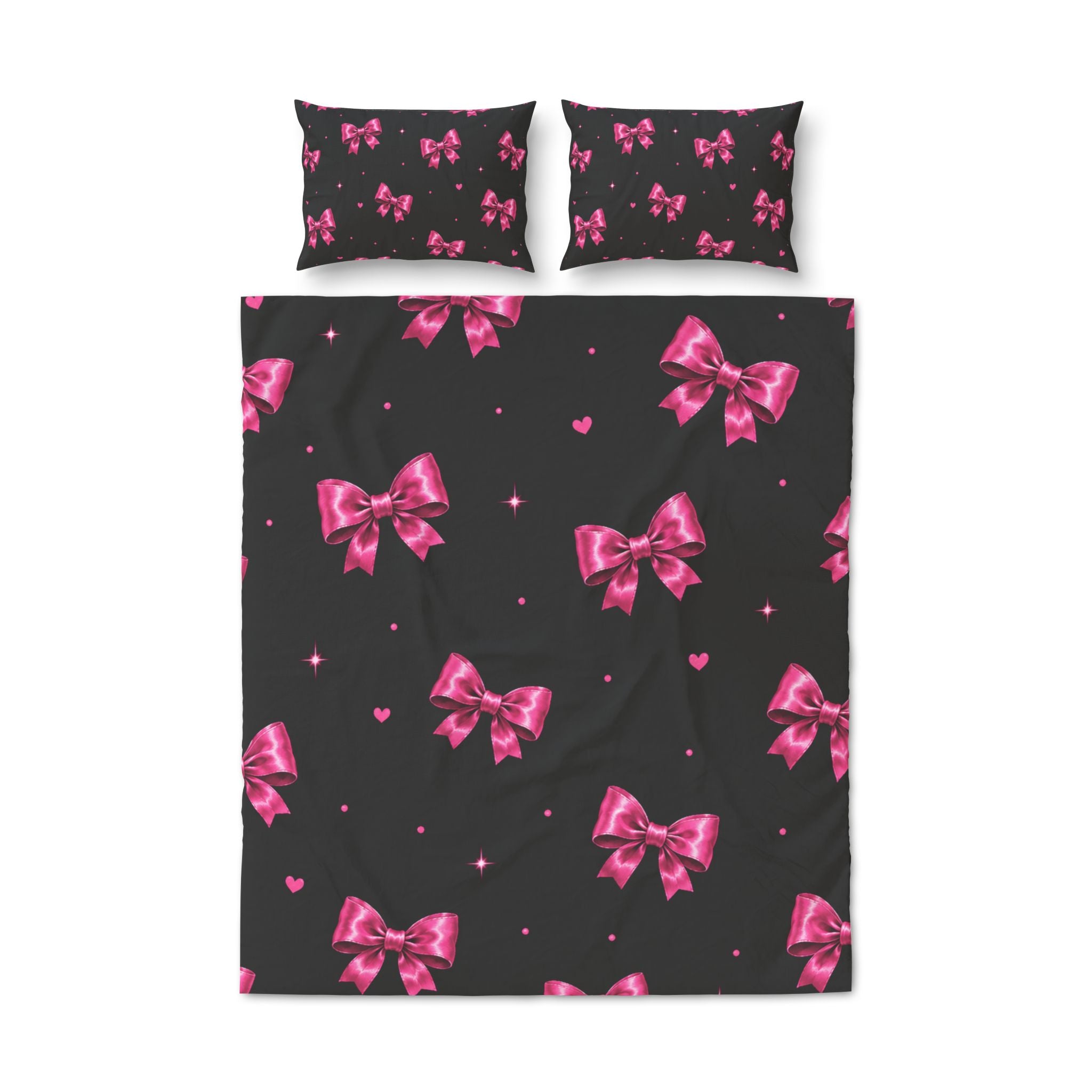 Bow Babe 3pc Quilt Cover Set