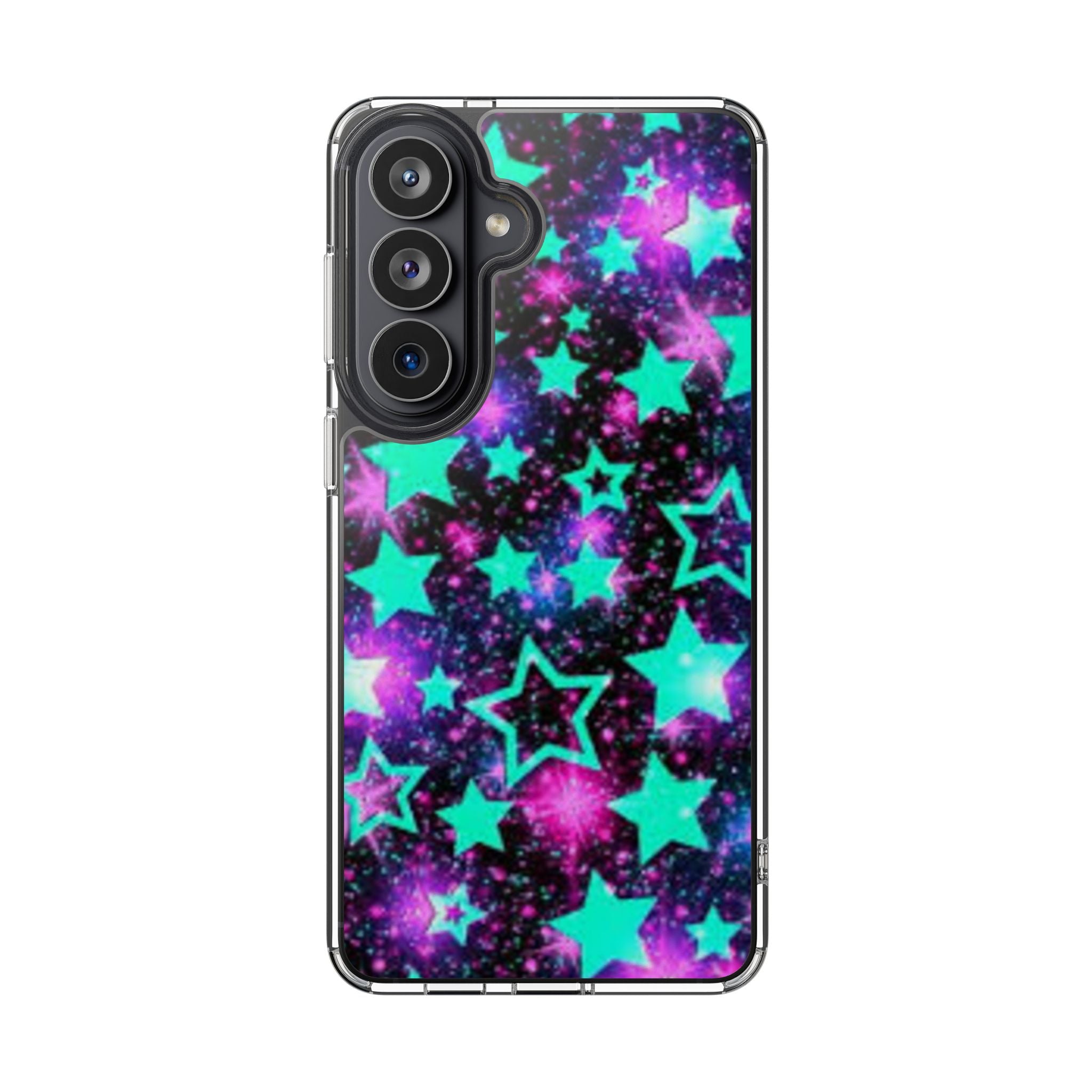 Teal Galaxy Impact-Resistant Phone Case