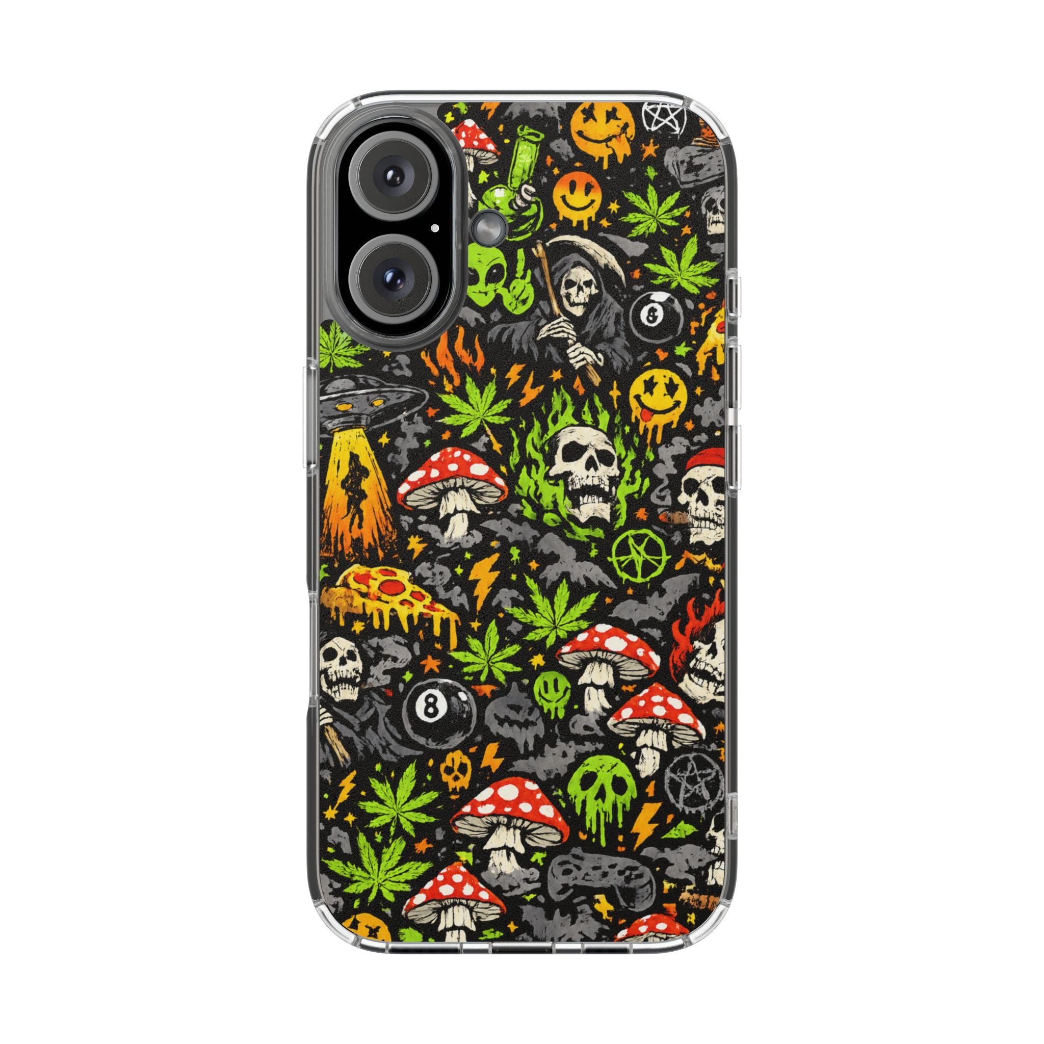 Skull Static Impact-Resistant Phone Case