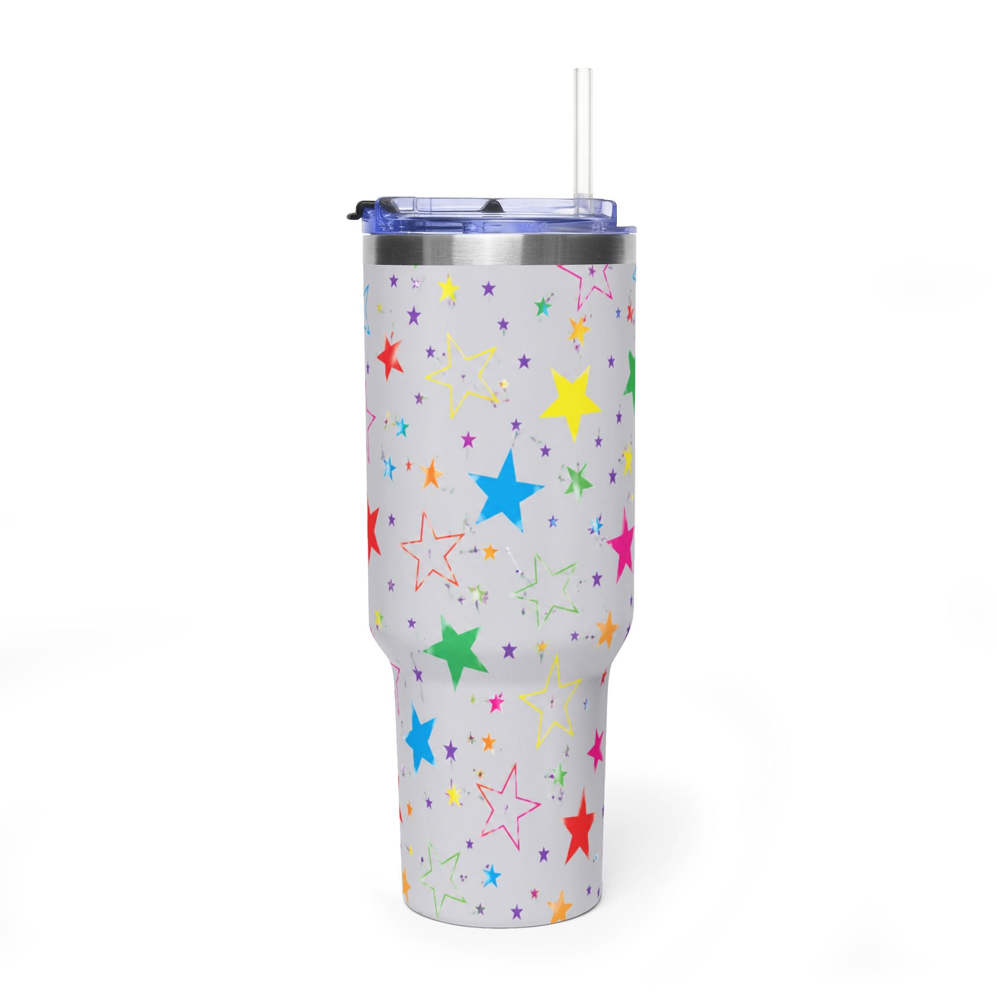 Neon Star Burst 40oz  Vacuum Insulated Tumbler
