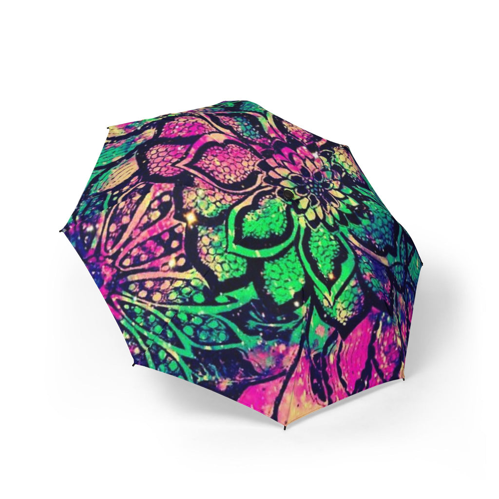 Lunar Bloom Foldable Umbrella