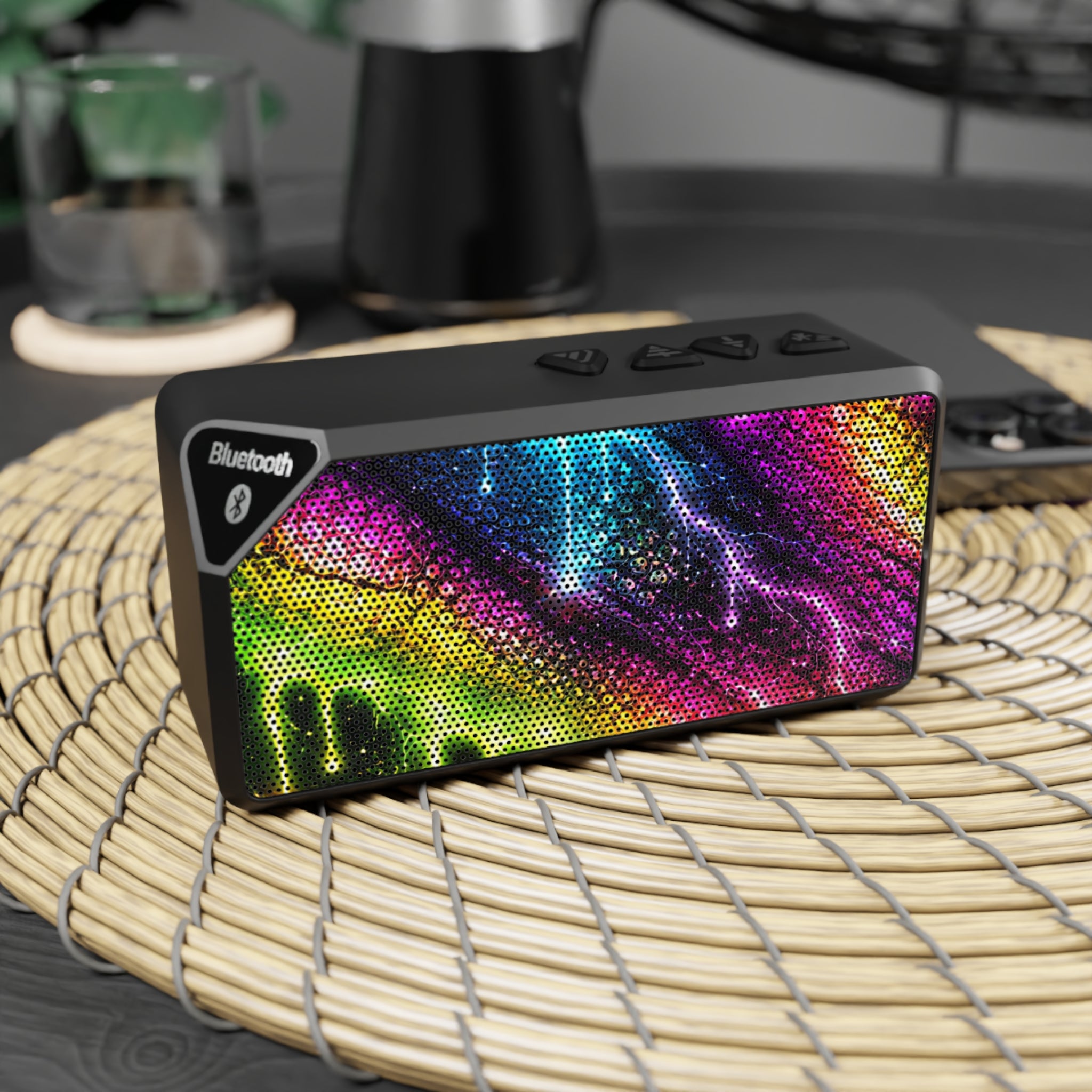 Neon Drip Jabba Bluetooth Speaker